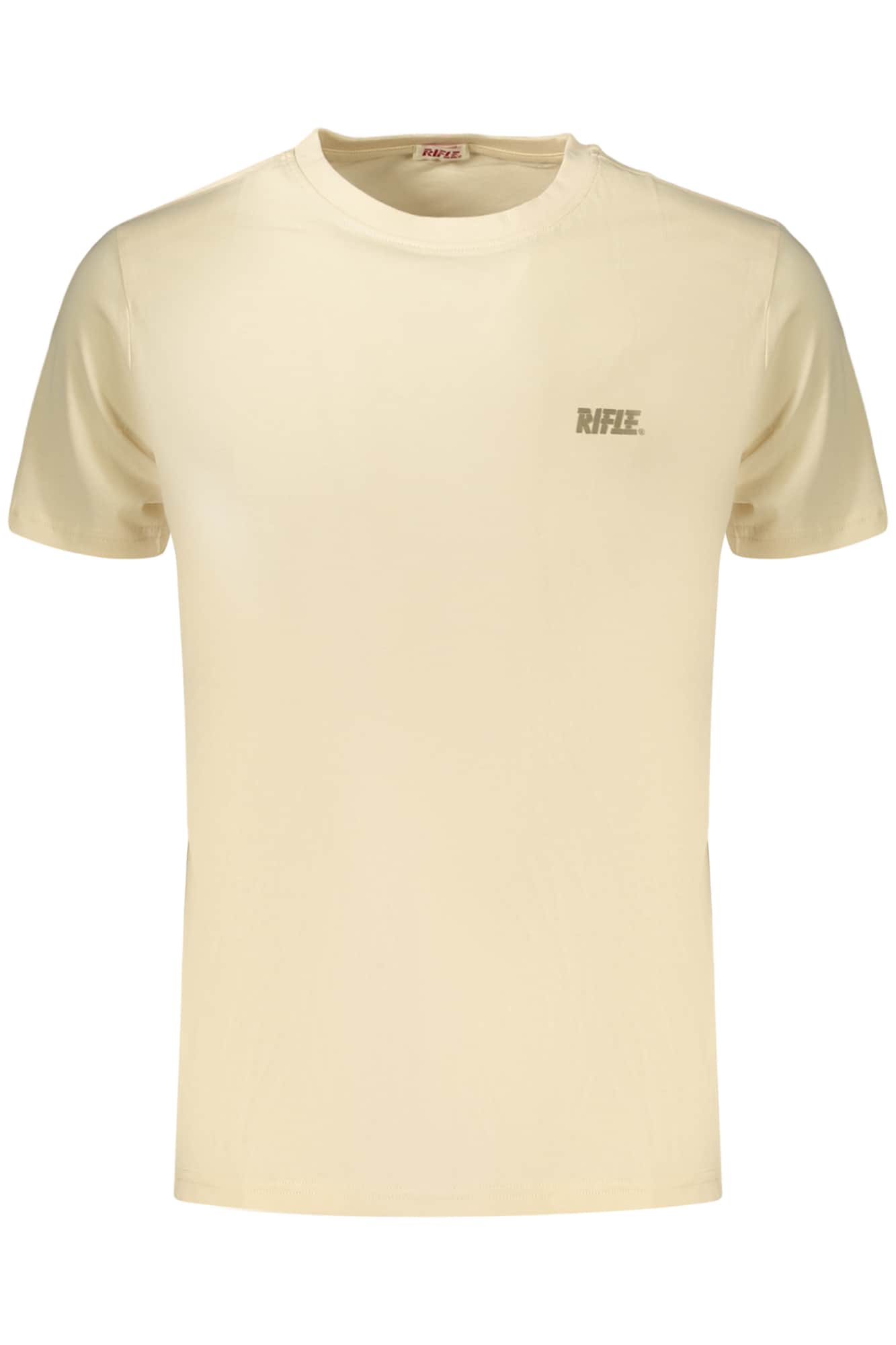 Rifle manga corta t-camisa hombre azul