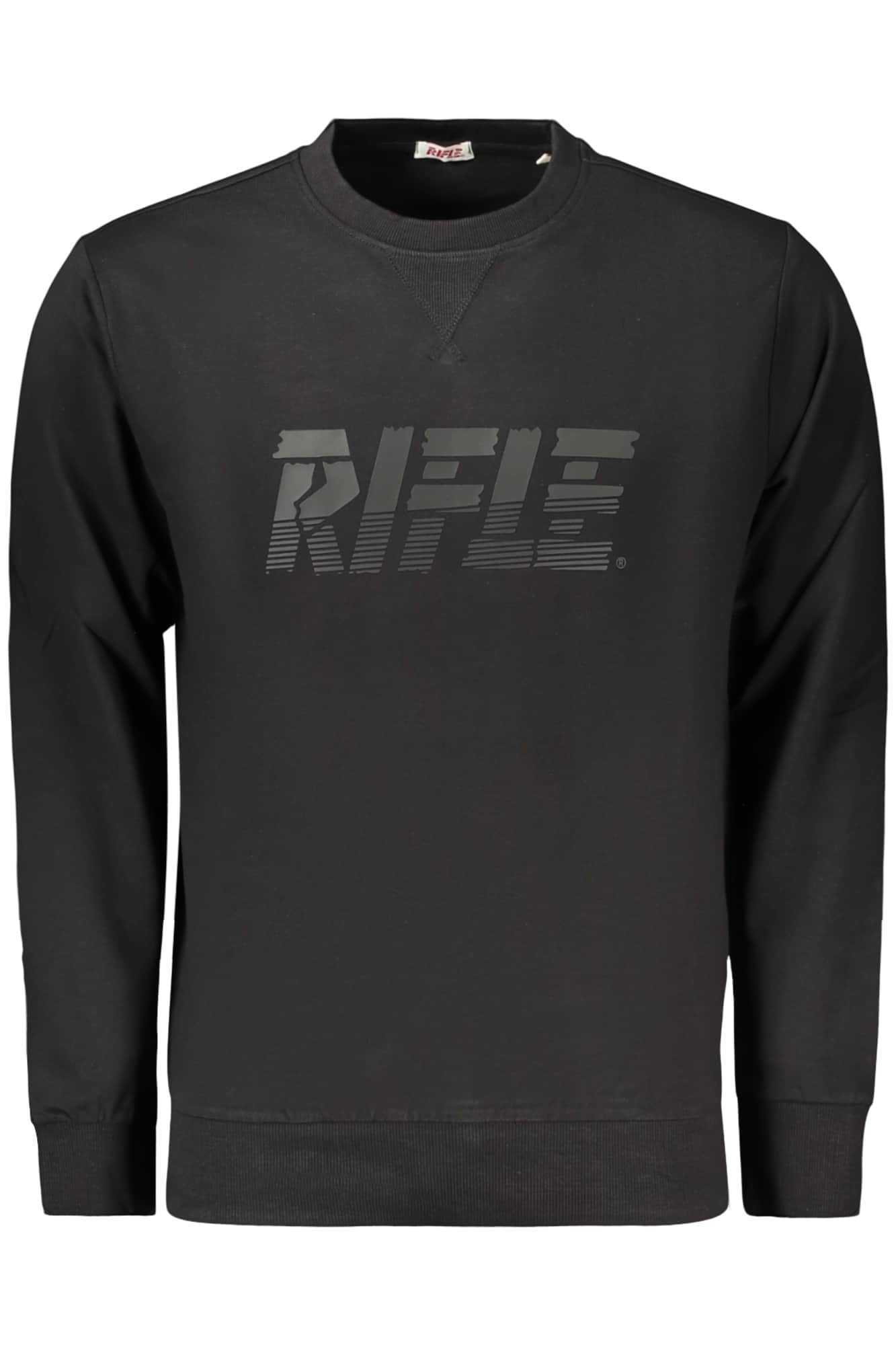 Rifle hombre con cremallera sudadera azul