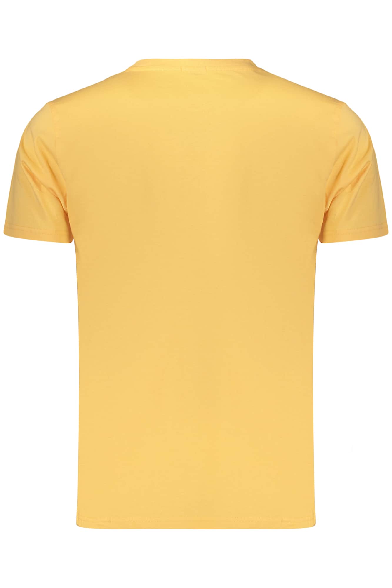 Rifle manga corta t-camisa hombre azul