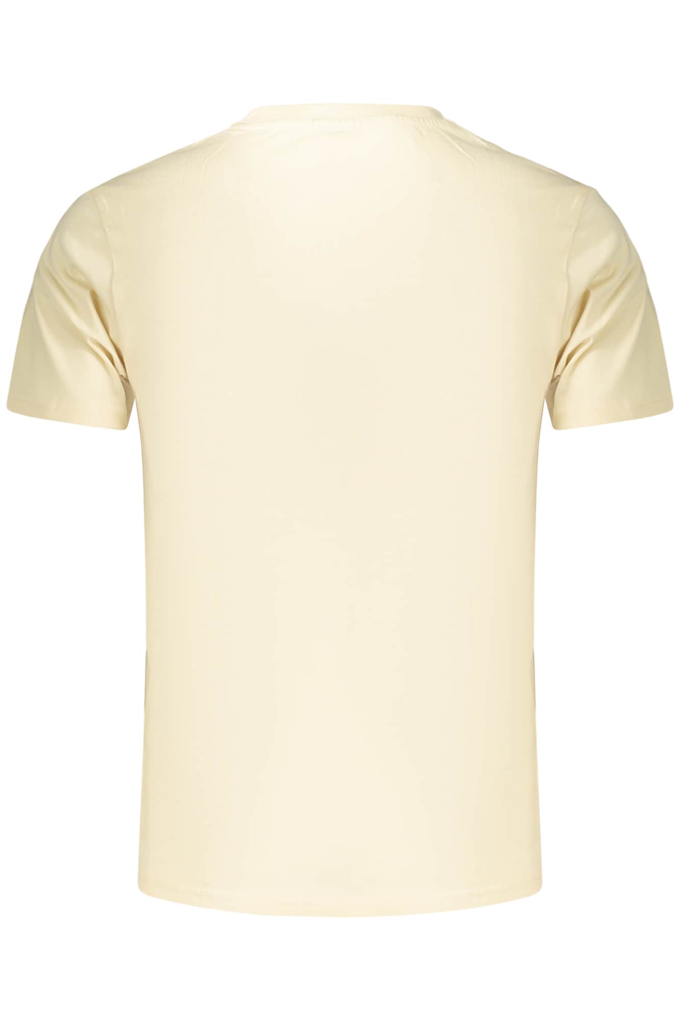 Hombre Manga Corta Rifle T-Camisa, Beige