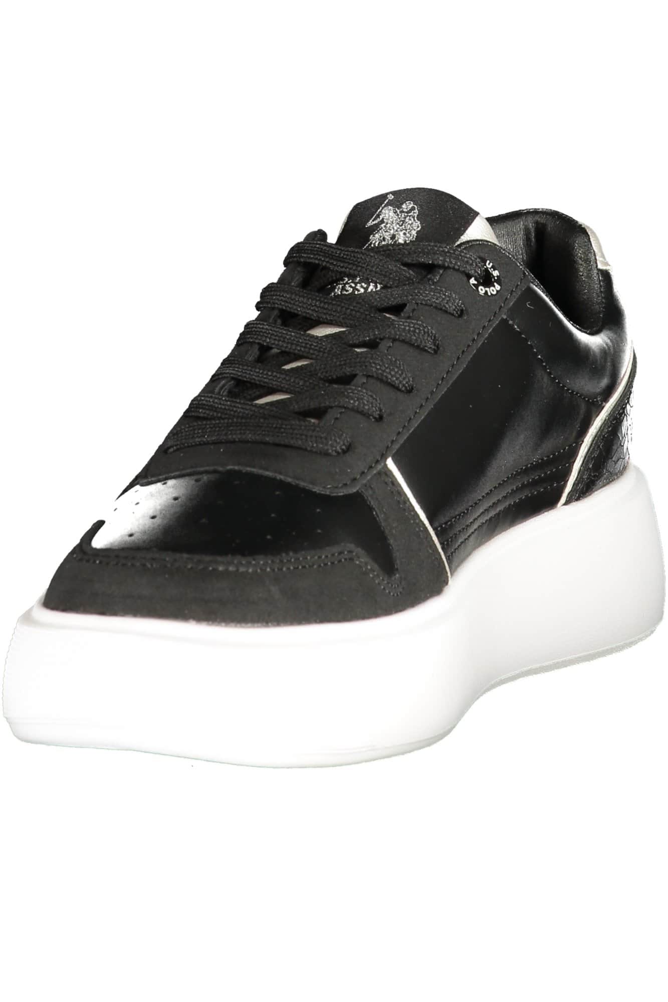 US Polo Assn. mujer negro zapatillas deportivas