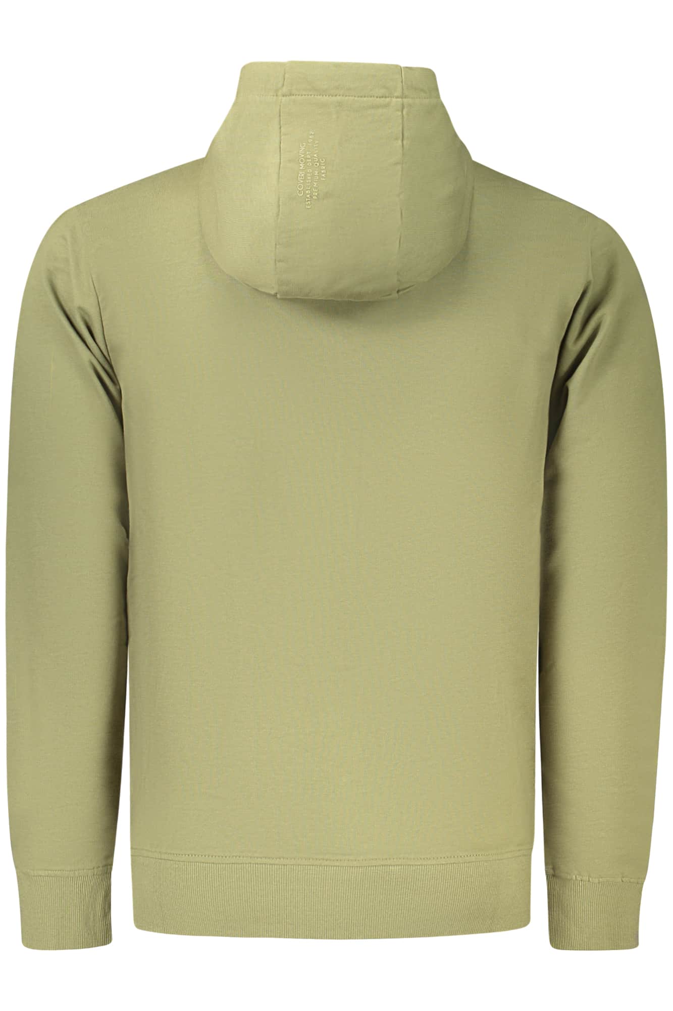 Coveri Moving hombre beige con cremallera sudadera