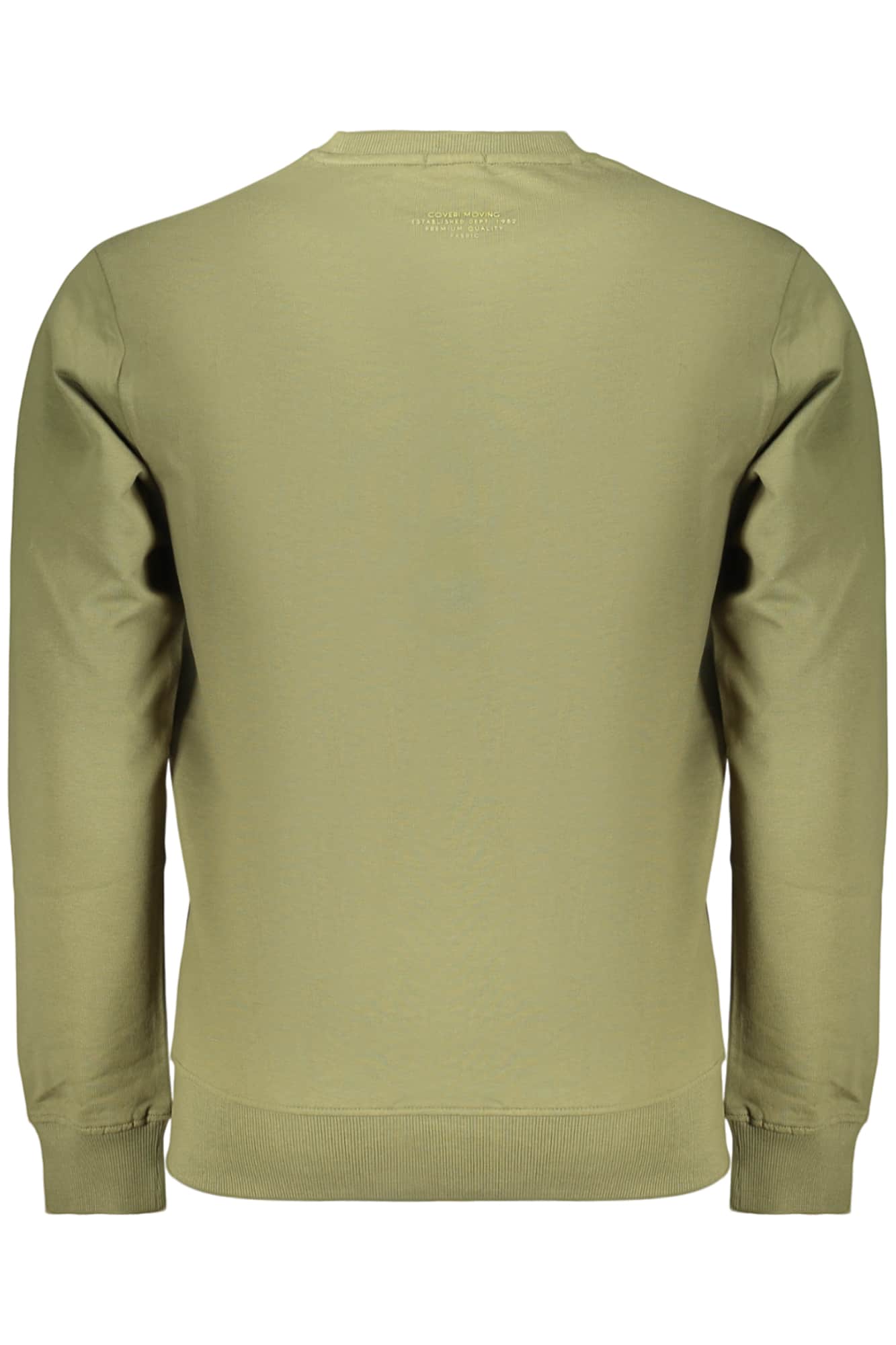 Coveri Moving hombre sin cremallera sudadera verde