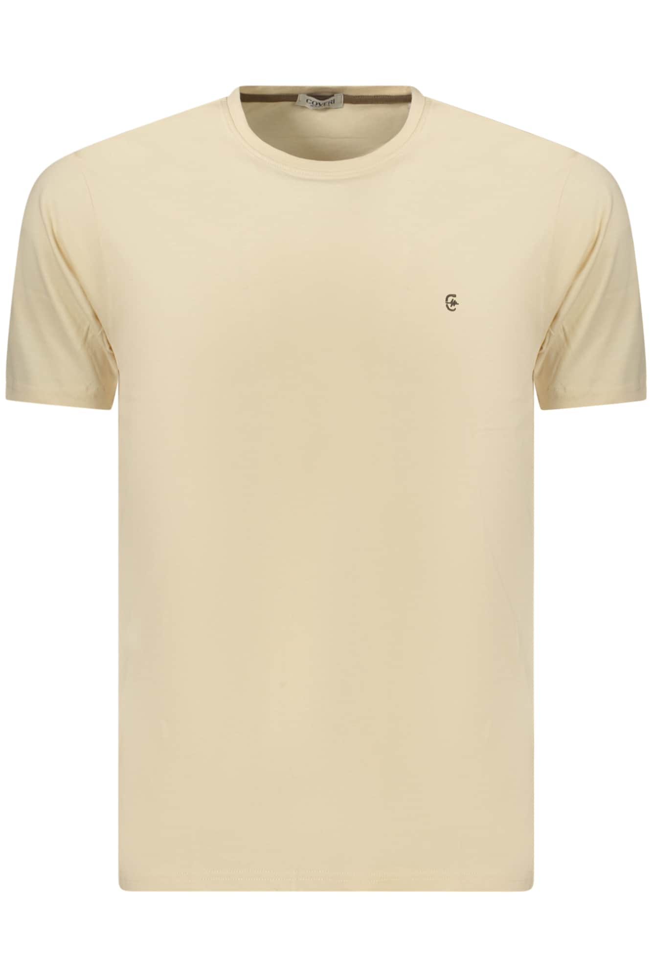 Coveri Moving hombre manga corta t-camisa, beige