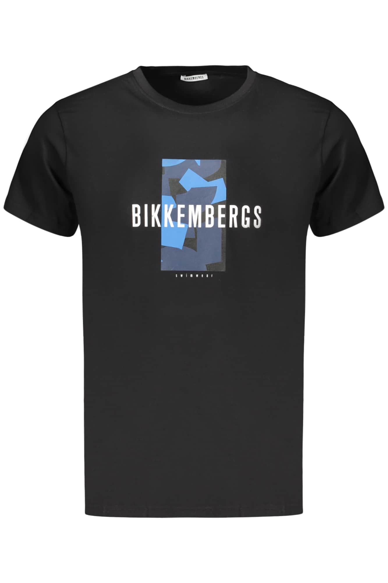 Bikkembergs hombre manga corta t-camisa blanco