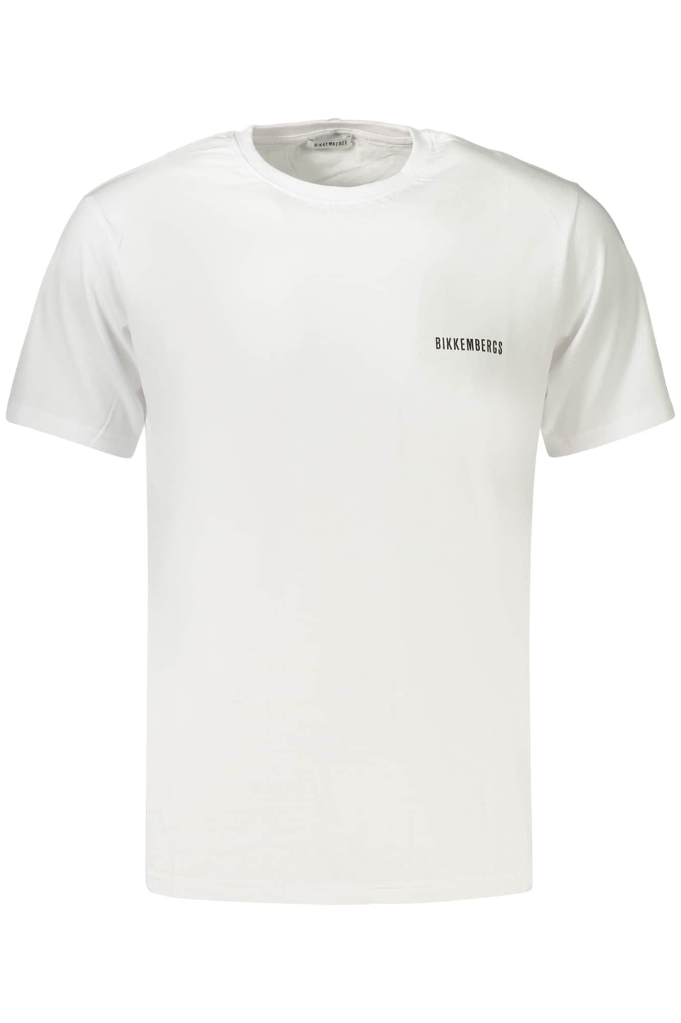 Bikkembergs hombre manga corta t-camisa negro