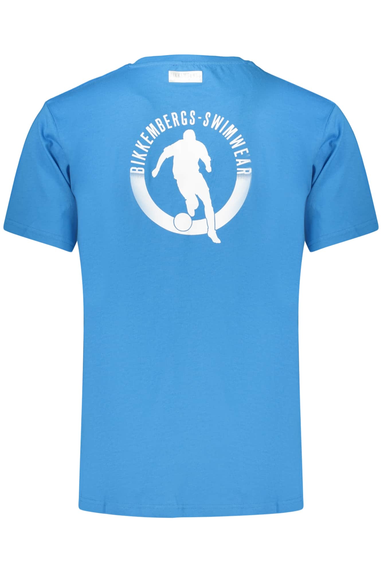 Bikkembergs hombre manga corta t-camisa negro