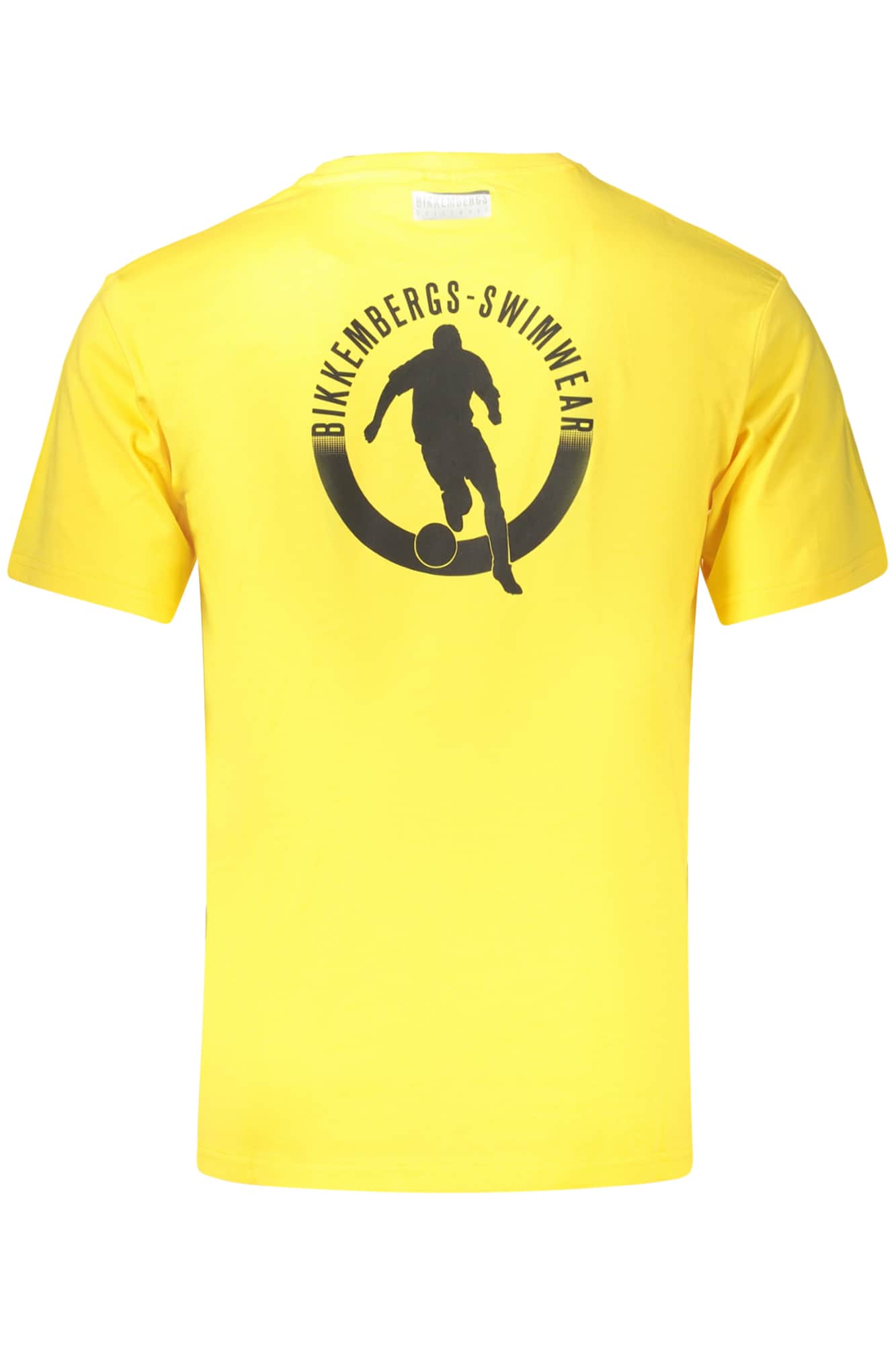 Bikkembergs hombre manga corta t-camisa negro