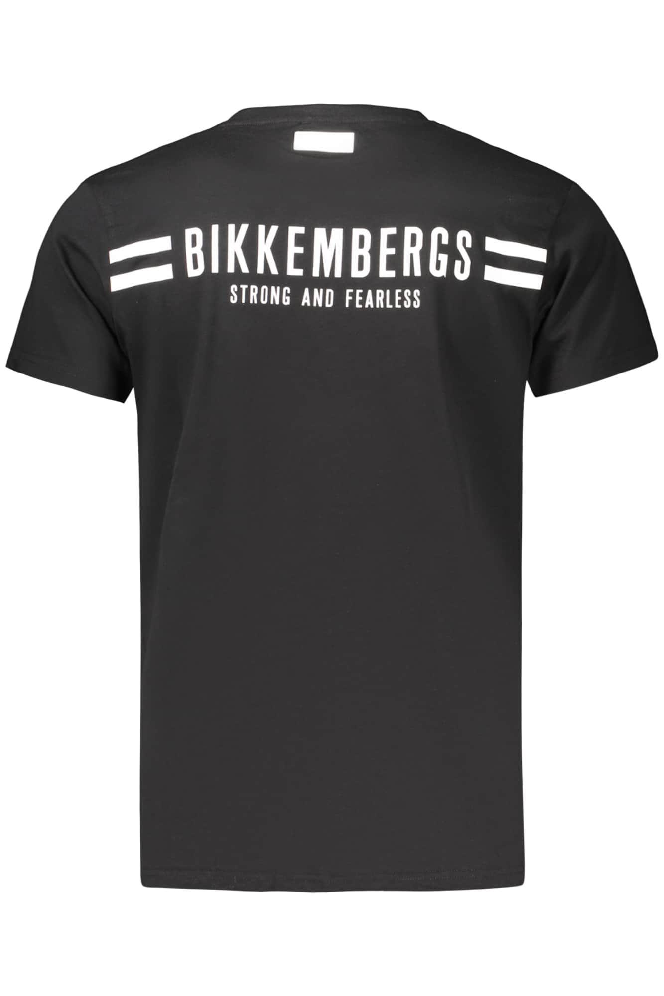 Bikkembergs hombre manga corta t-camisa, rojo