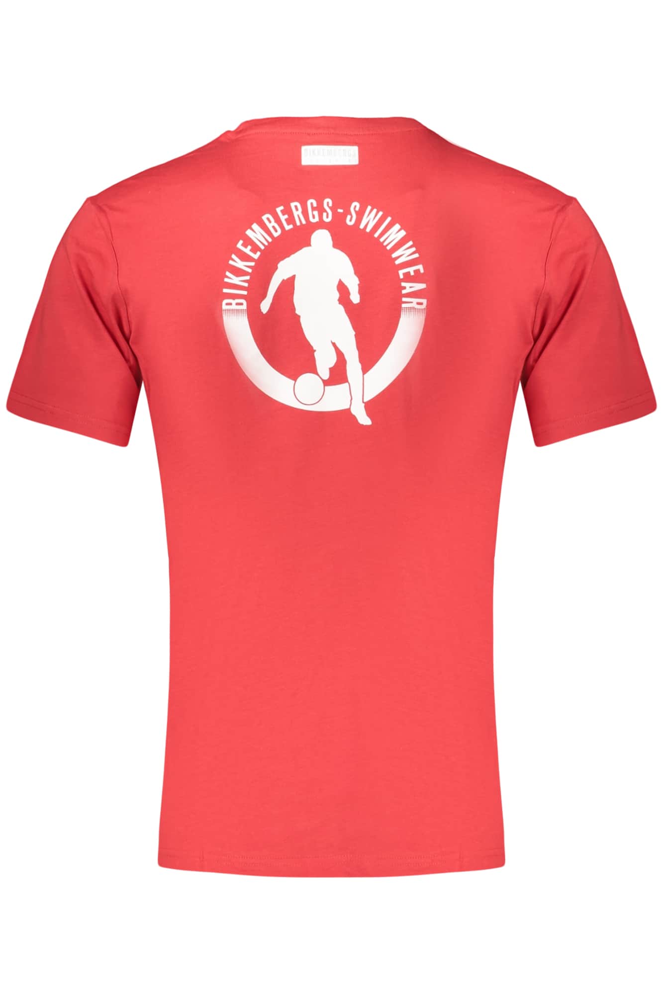 Bikkembergs hombre manga corta t-camisa negro