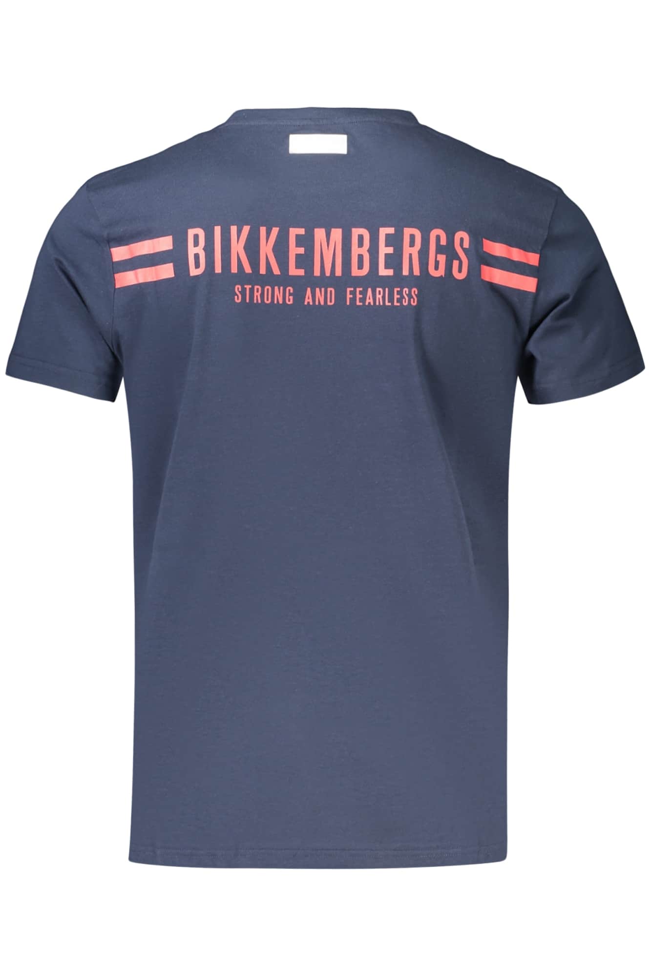 Bikkembergs hombre manga corta t-camisa, rojo