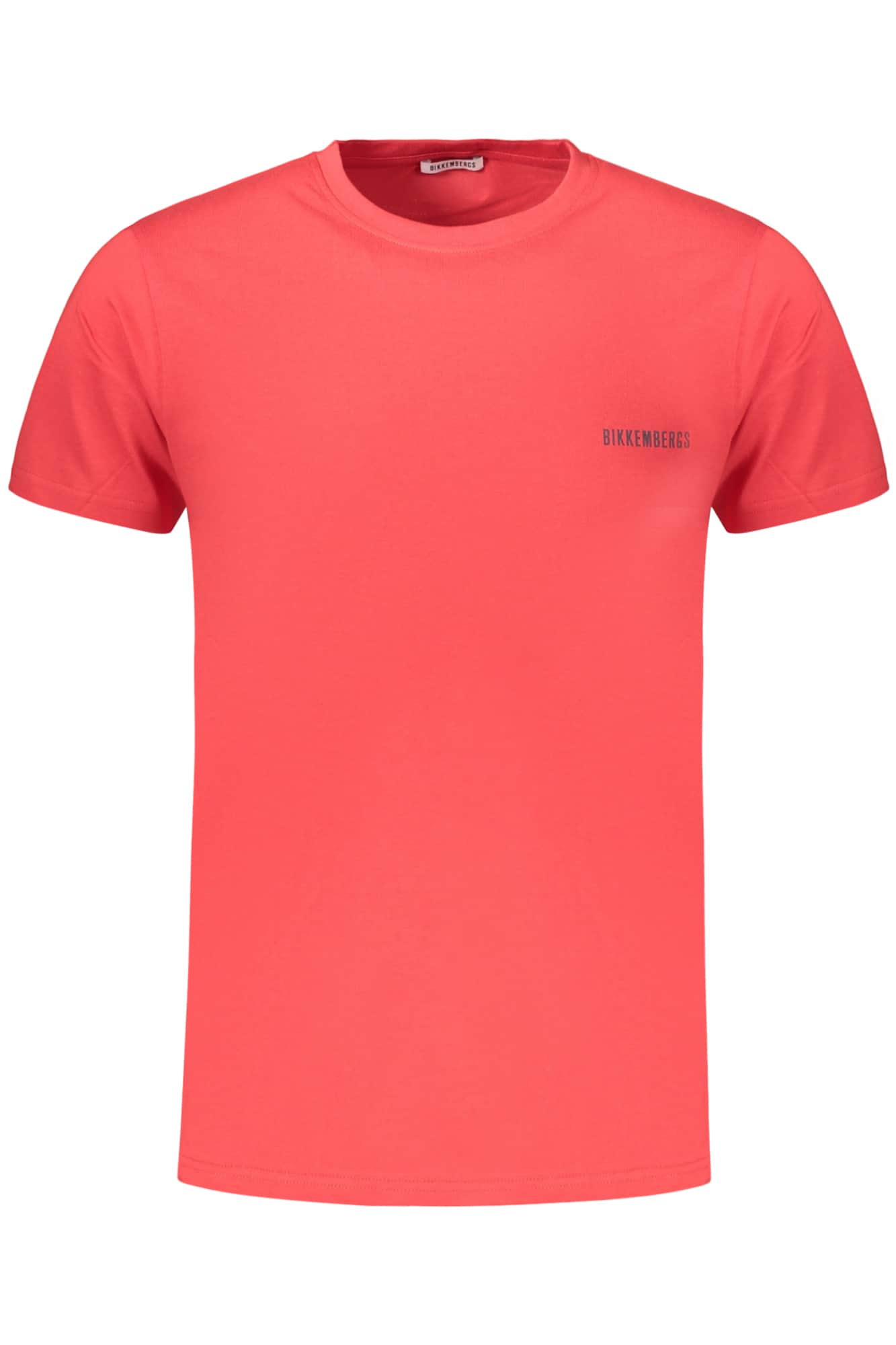 Bikkembergs hombre manga corta t-camisa, rojo