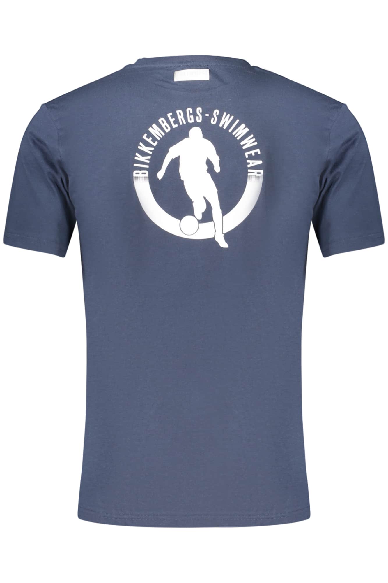Bikkembergs hombre manga corta t-camisa negro
