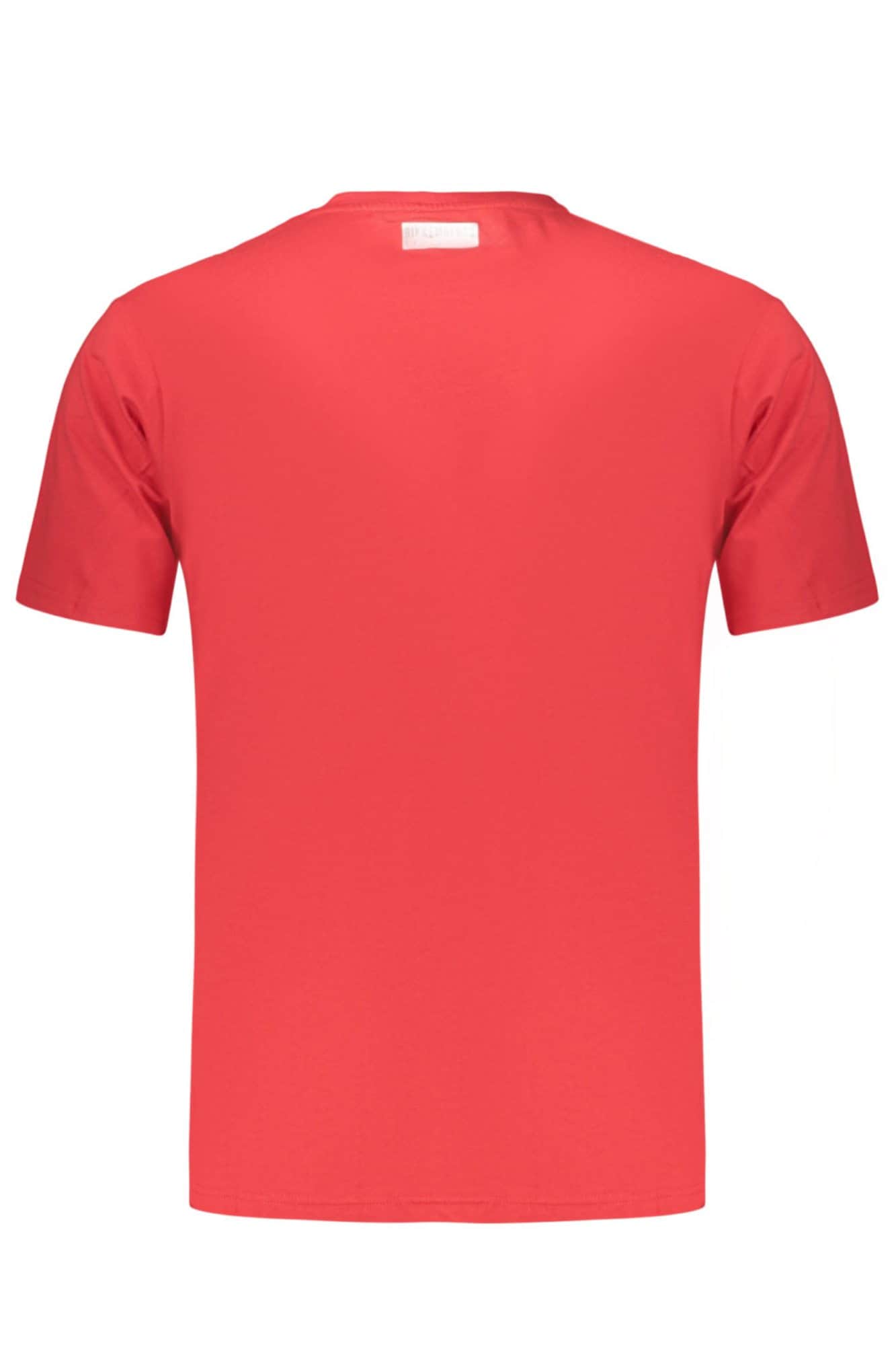 Bikkembergs hombre manga corta t-camisa, rojo