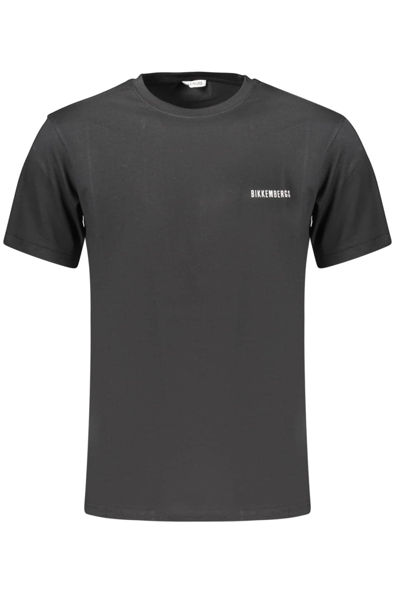 Bikkembergs hombre manga corta t-camisa negro