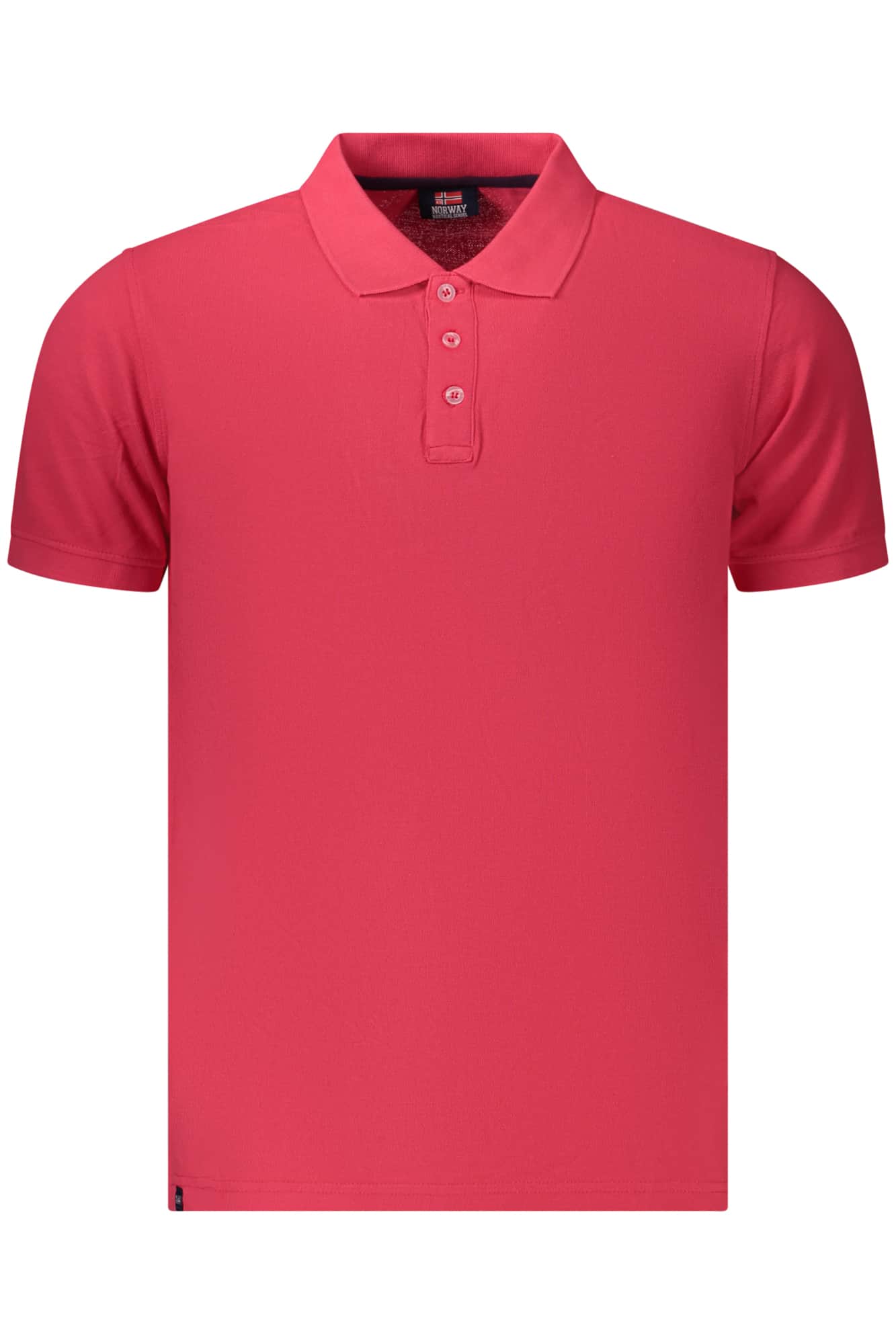 Norway 1963 hombre manga corta polo, azul