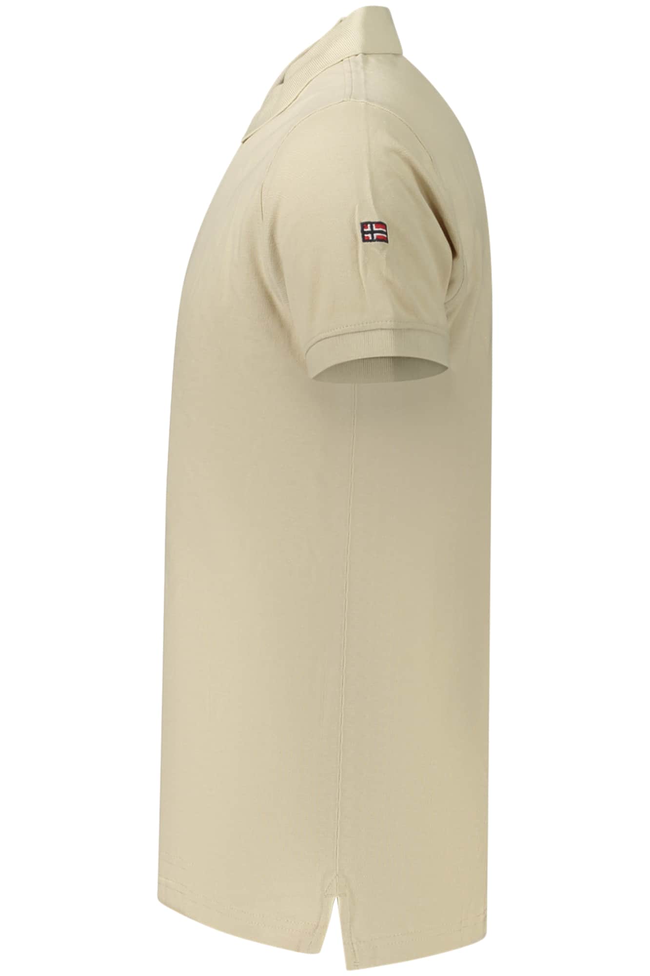 Norway 1963 hombre manga corta polo, beige