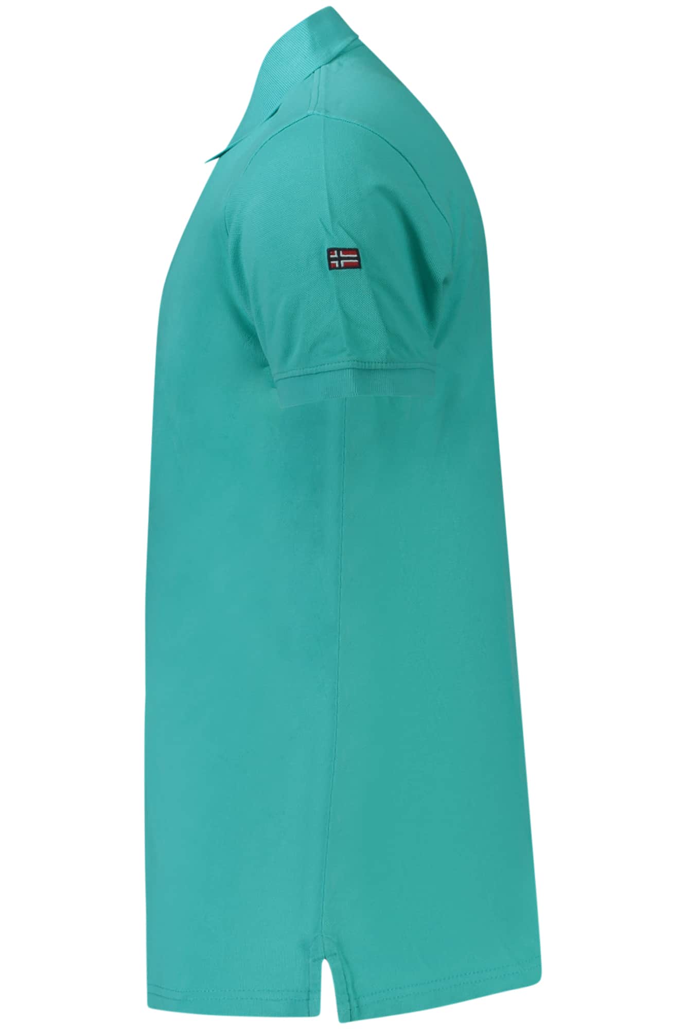 Norway 1963 hombre manga corta polo, azul