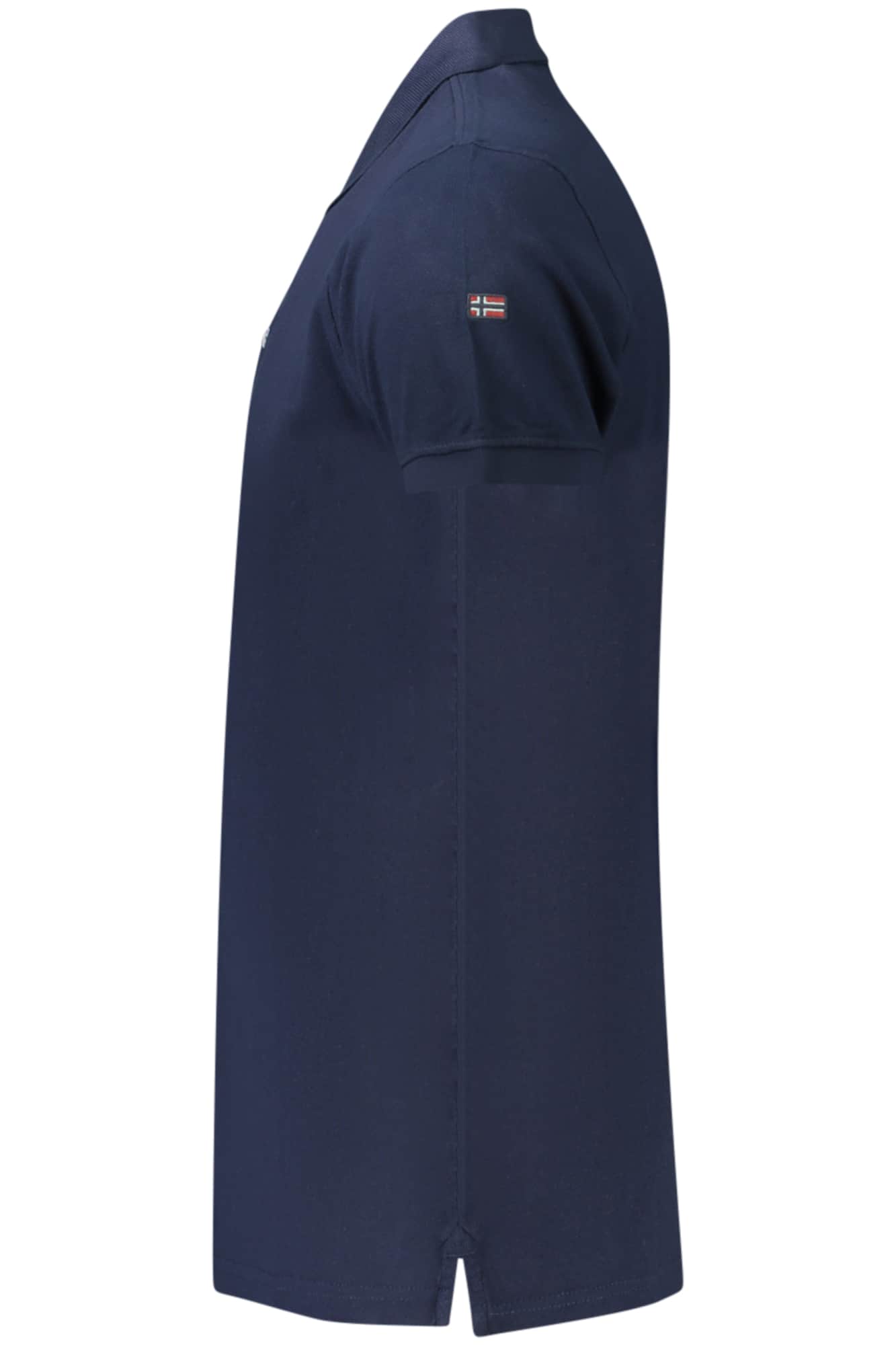 Norway 1963 hombre manga corta polo, azul