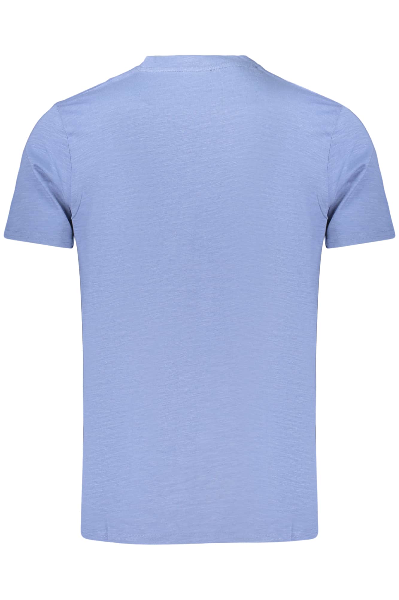 Norway 1963 hombre manga corta t-camisa azul