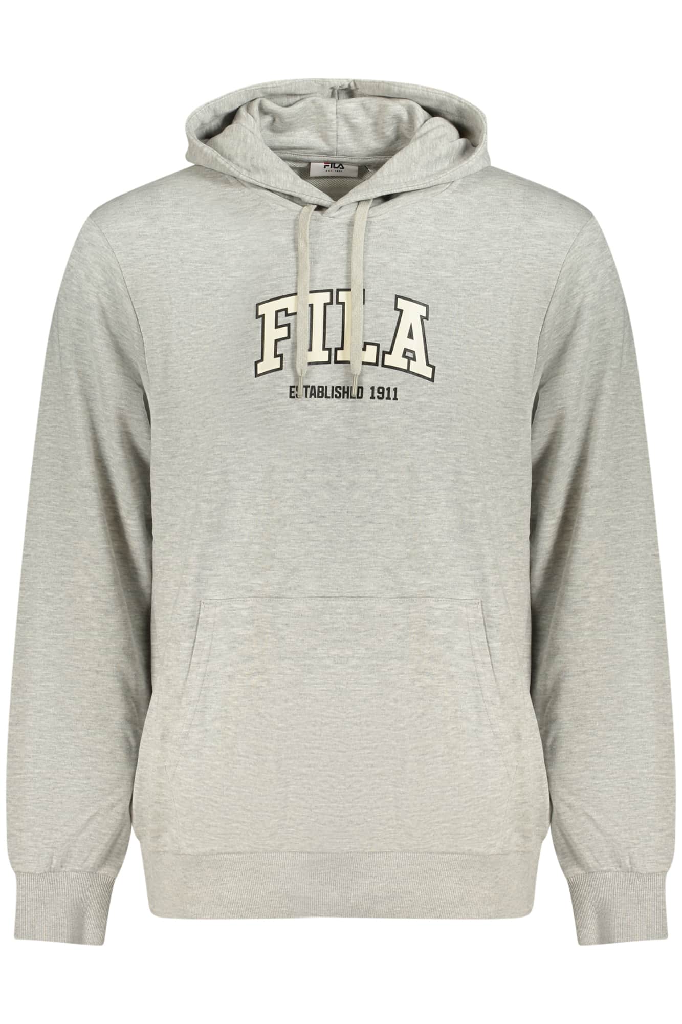 Fila hombre rojo con cremallera sudadera