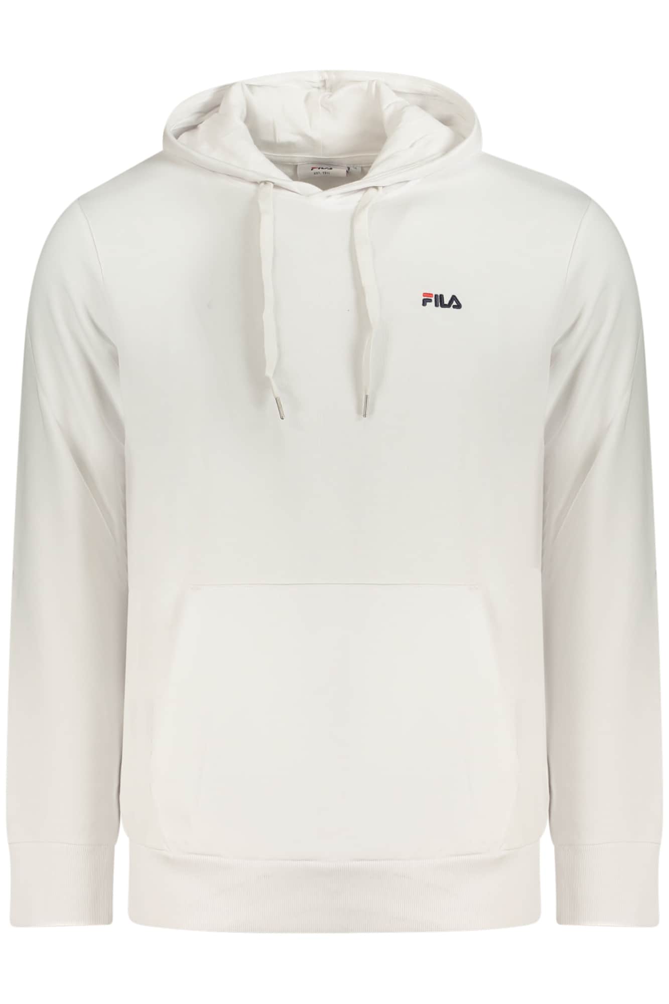 Fila hombre blanco con cremallera sudadera