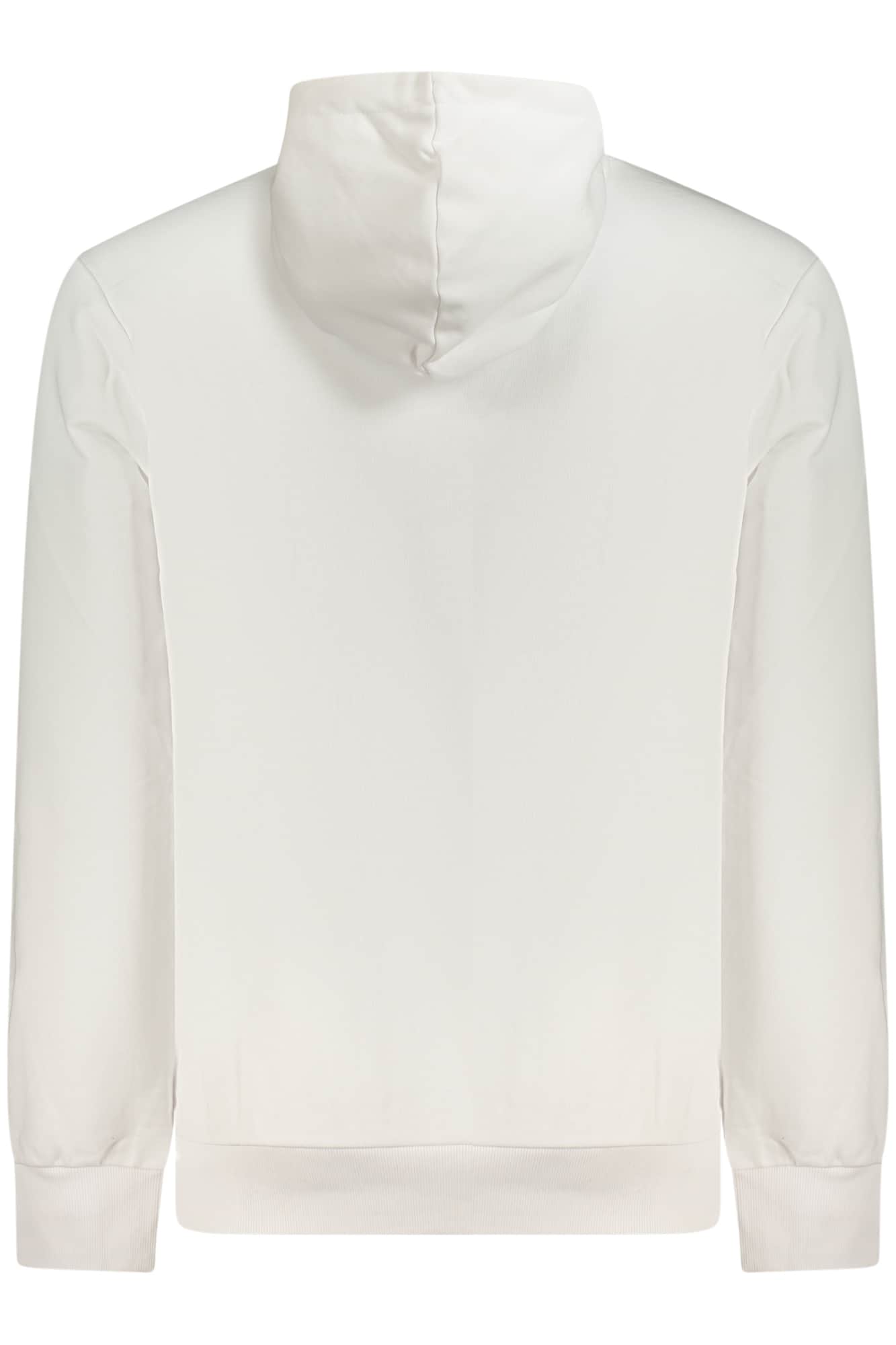 Fila hombre blanco con cremallera sudadera