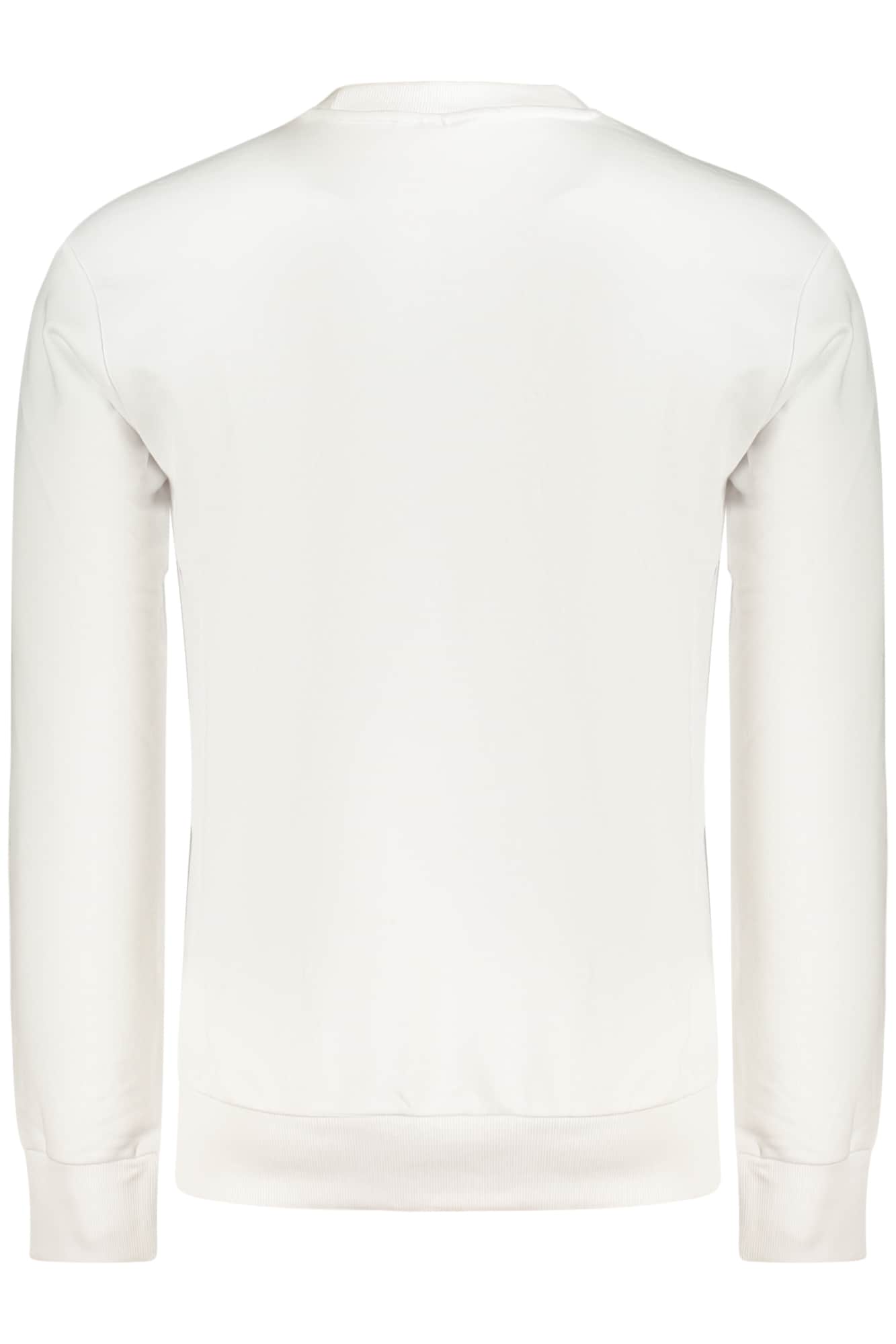 Fila hombre blanco con cremallera sudadera