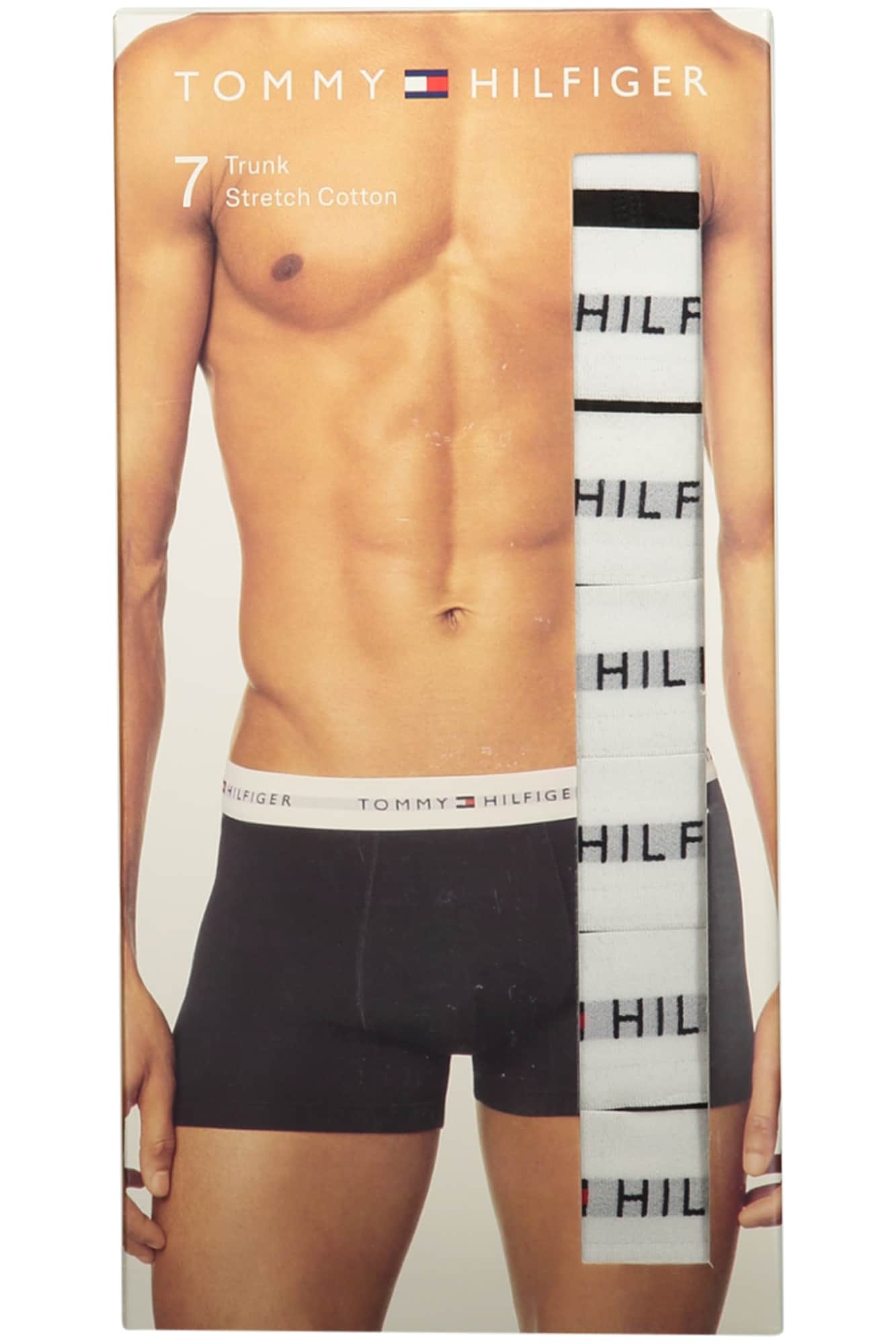 Tommy Hilfiger hombre negro bóxer