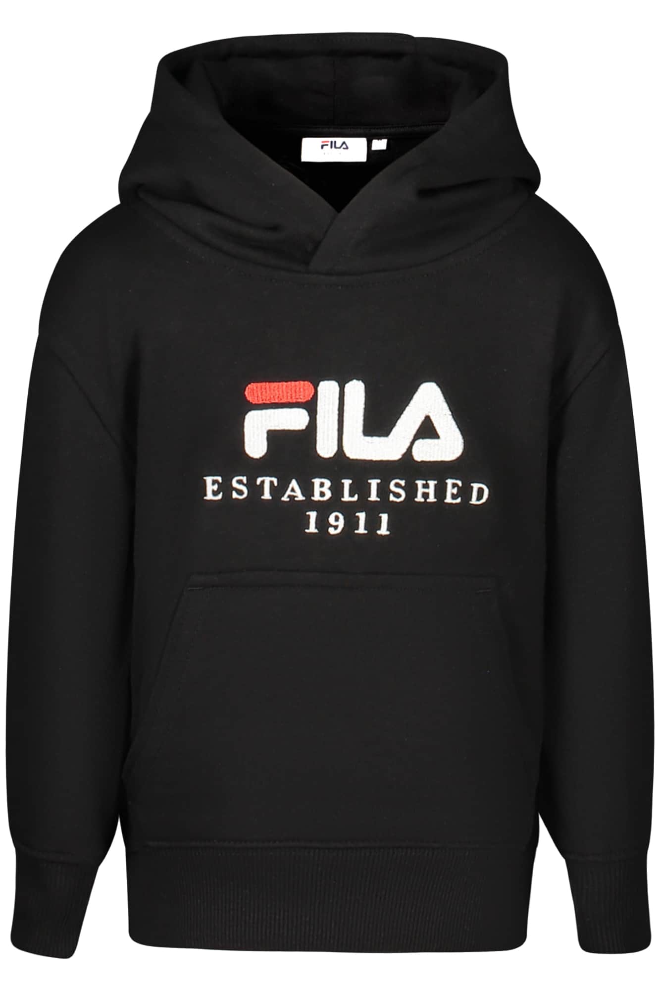 Fila niños verde con cremallera sudadera