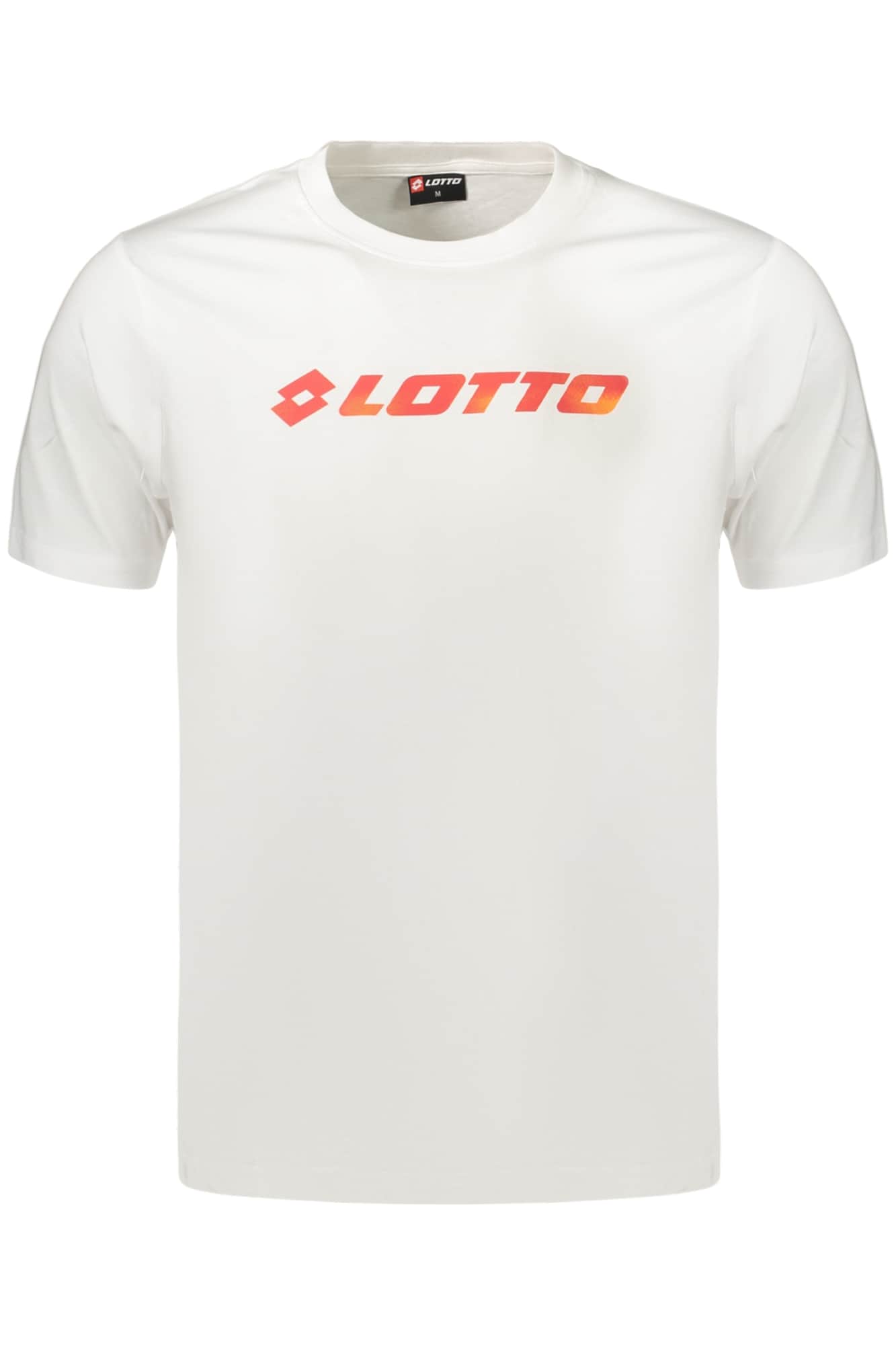 Lotto hombre manga corta t-camisa blanco