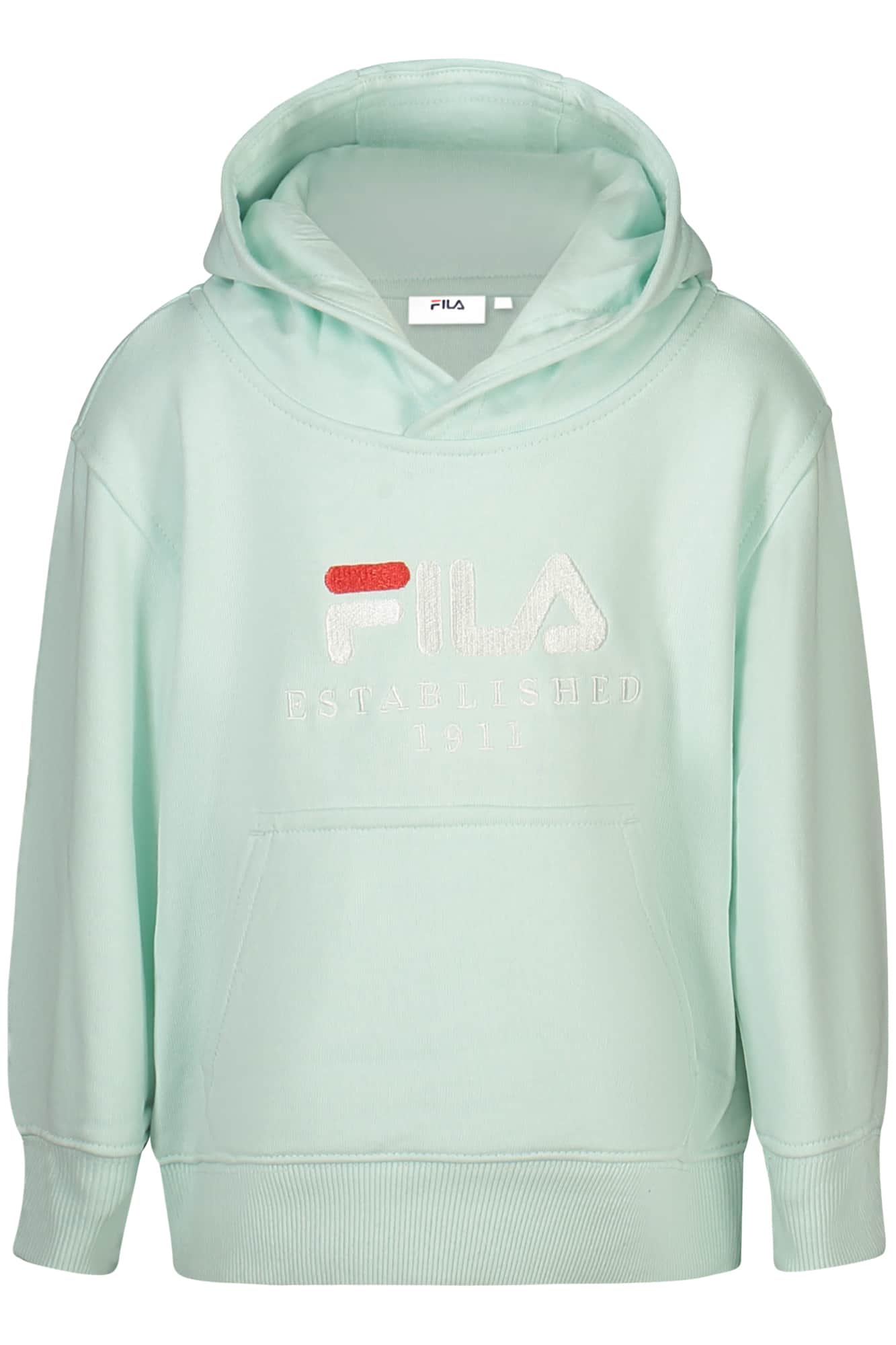 Fila niños verde con cremallera sudadera