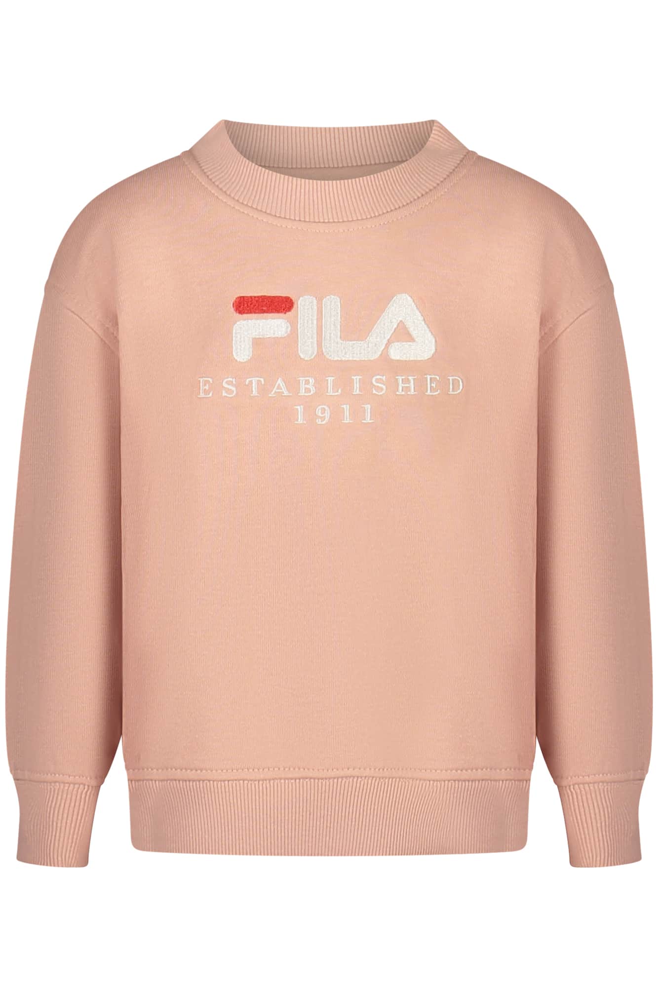 Fila rosa con cremallera sudadera para niñas