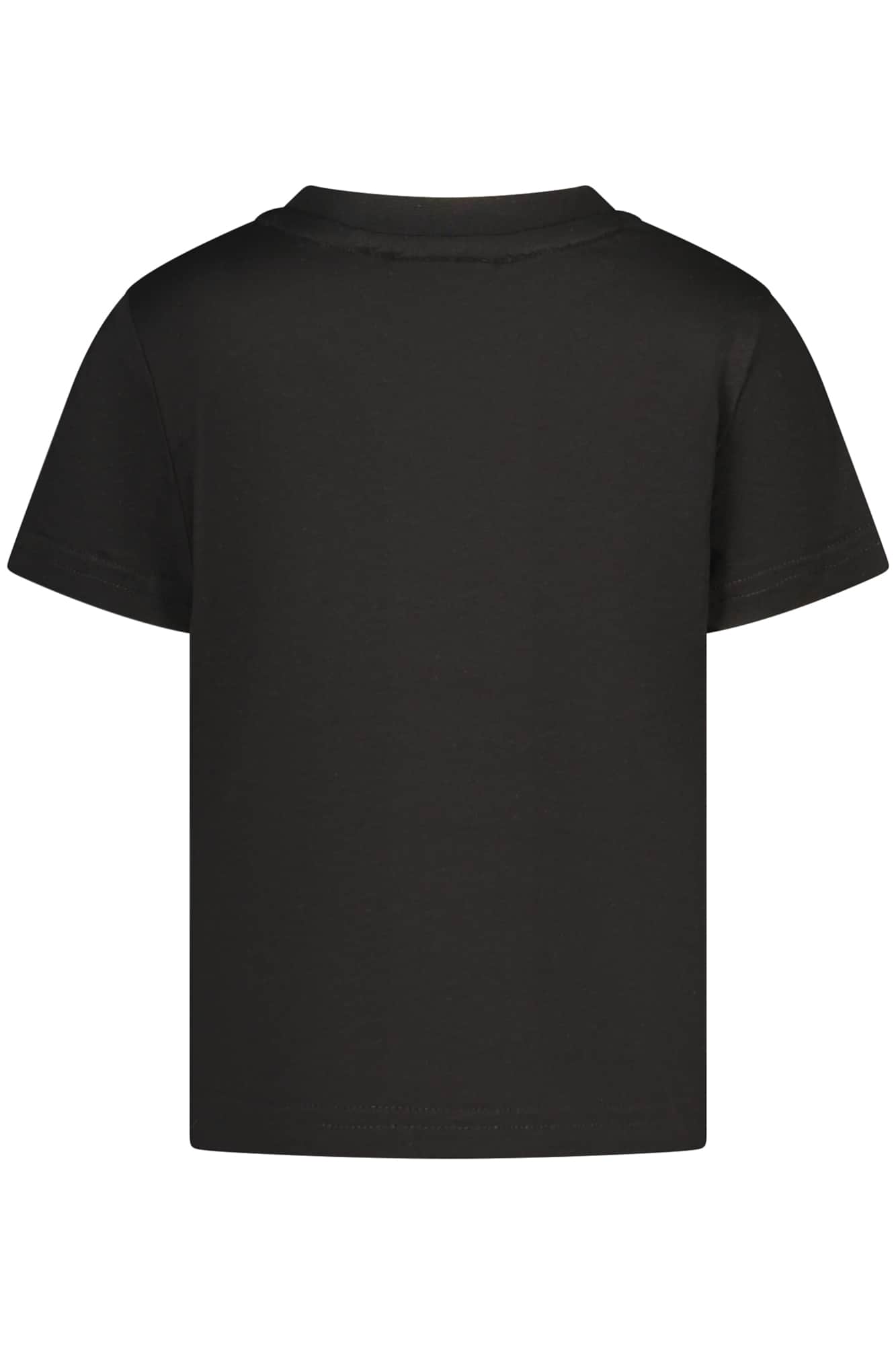 Fila manga corta t-camisa para niñas, negro
