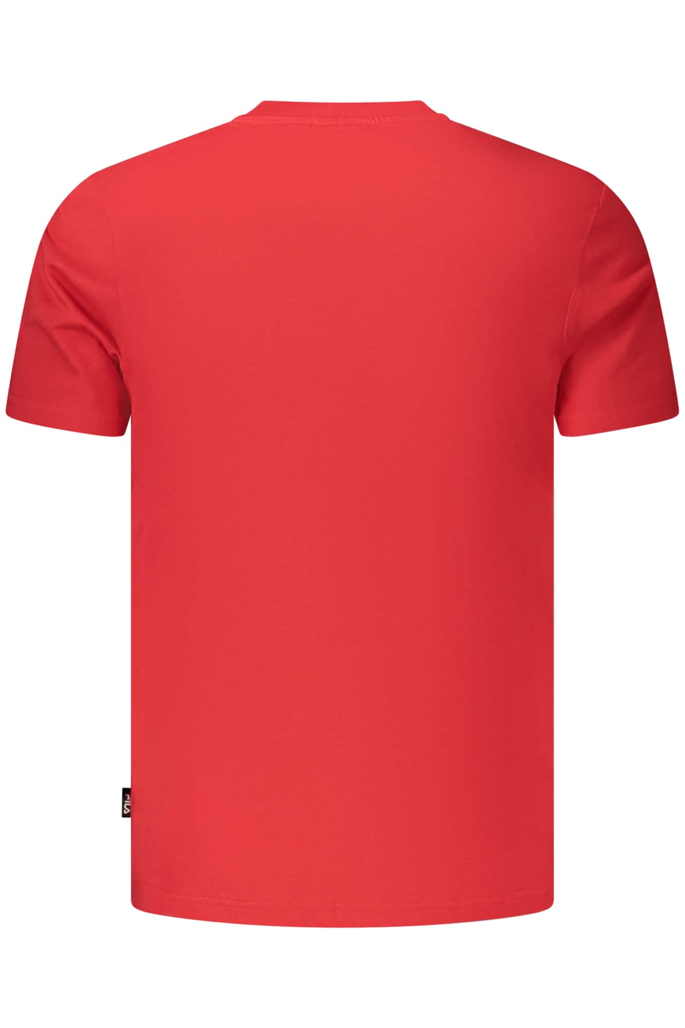 Fila hombre manga corta t-camisa negro