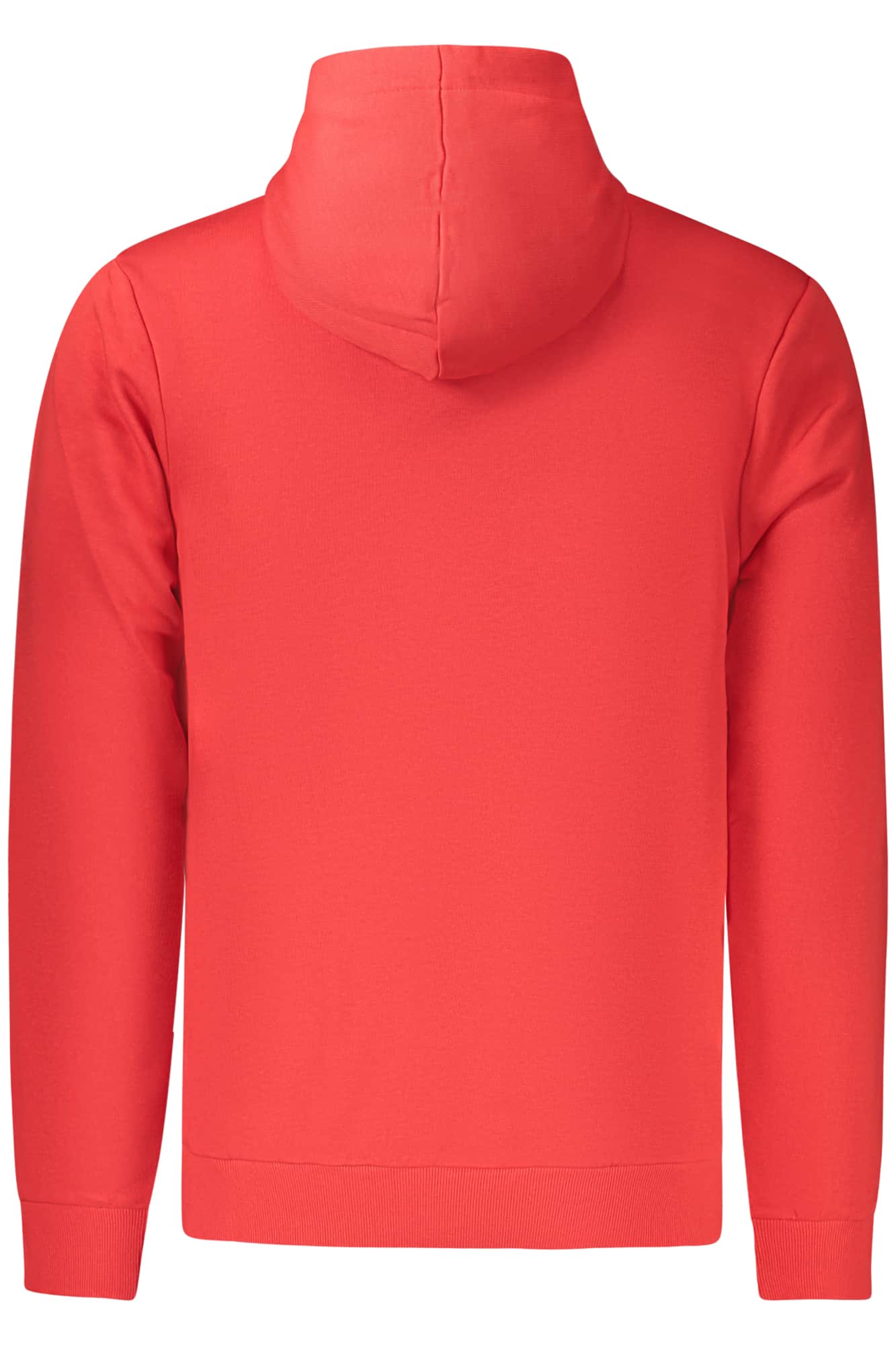Fila hombre rojo con cremallera sudadera