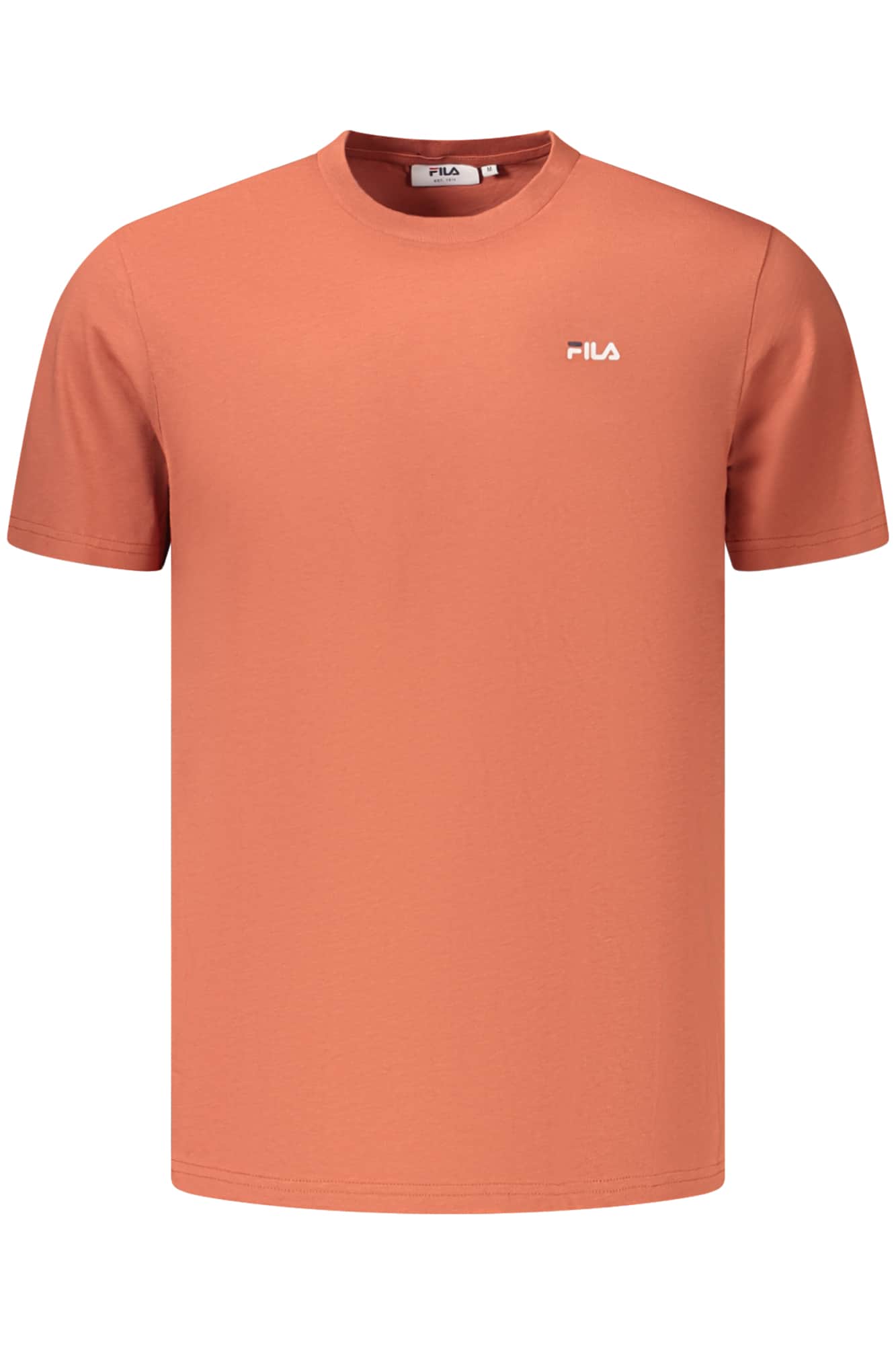 Fila hombre manga corta t-camisa, rojo