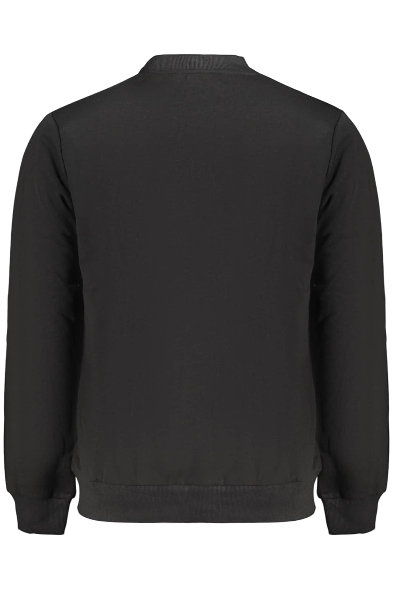 Fila hombre negro con cremallera sudadera