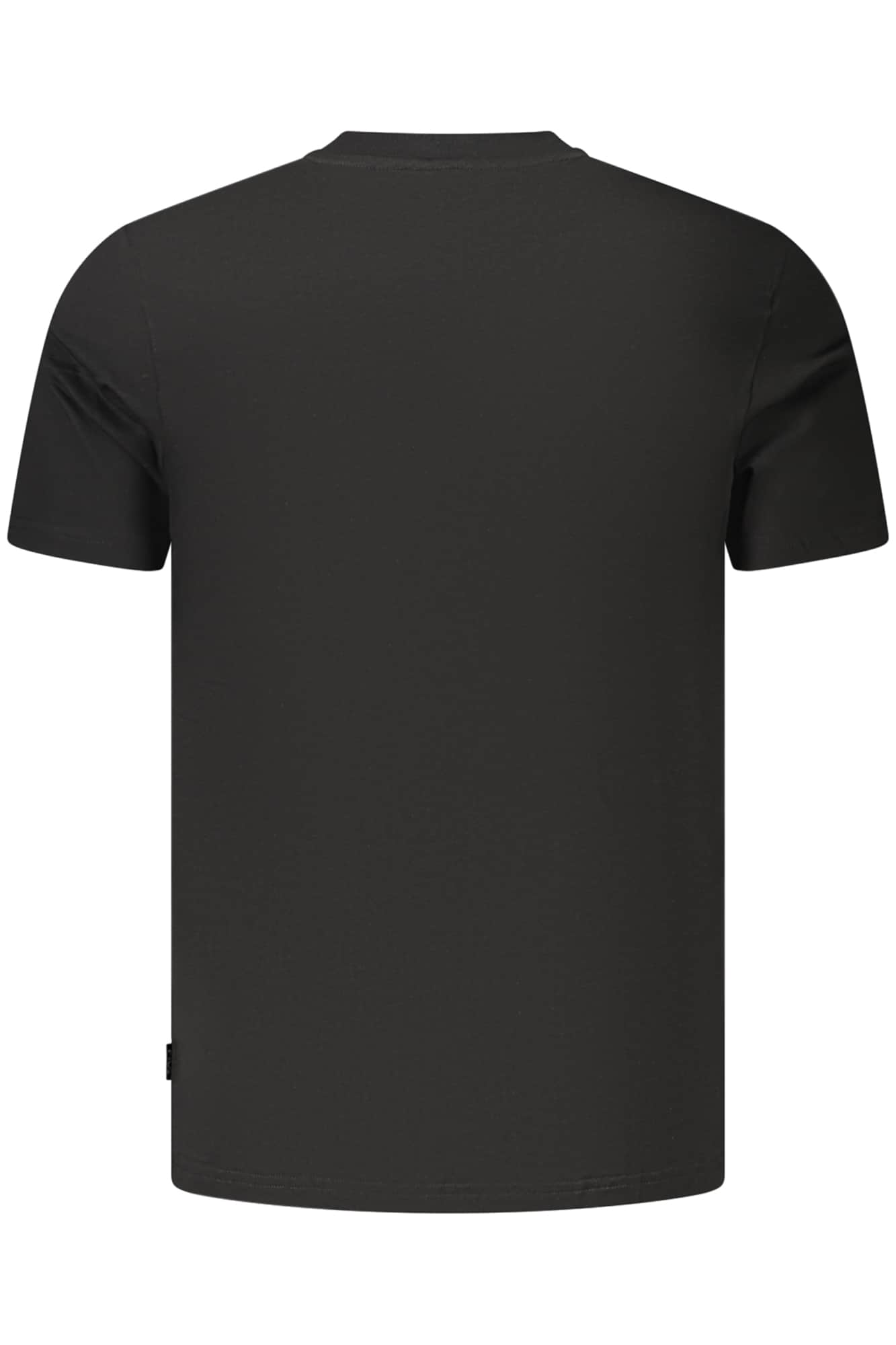 Fila hombre manga corta t-camisa negro