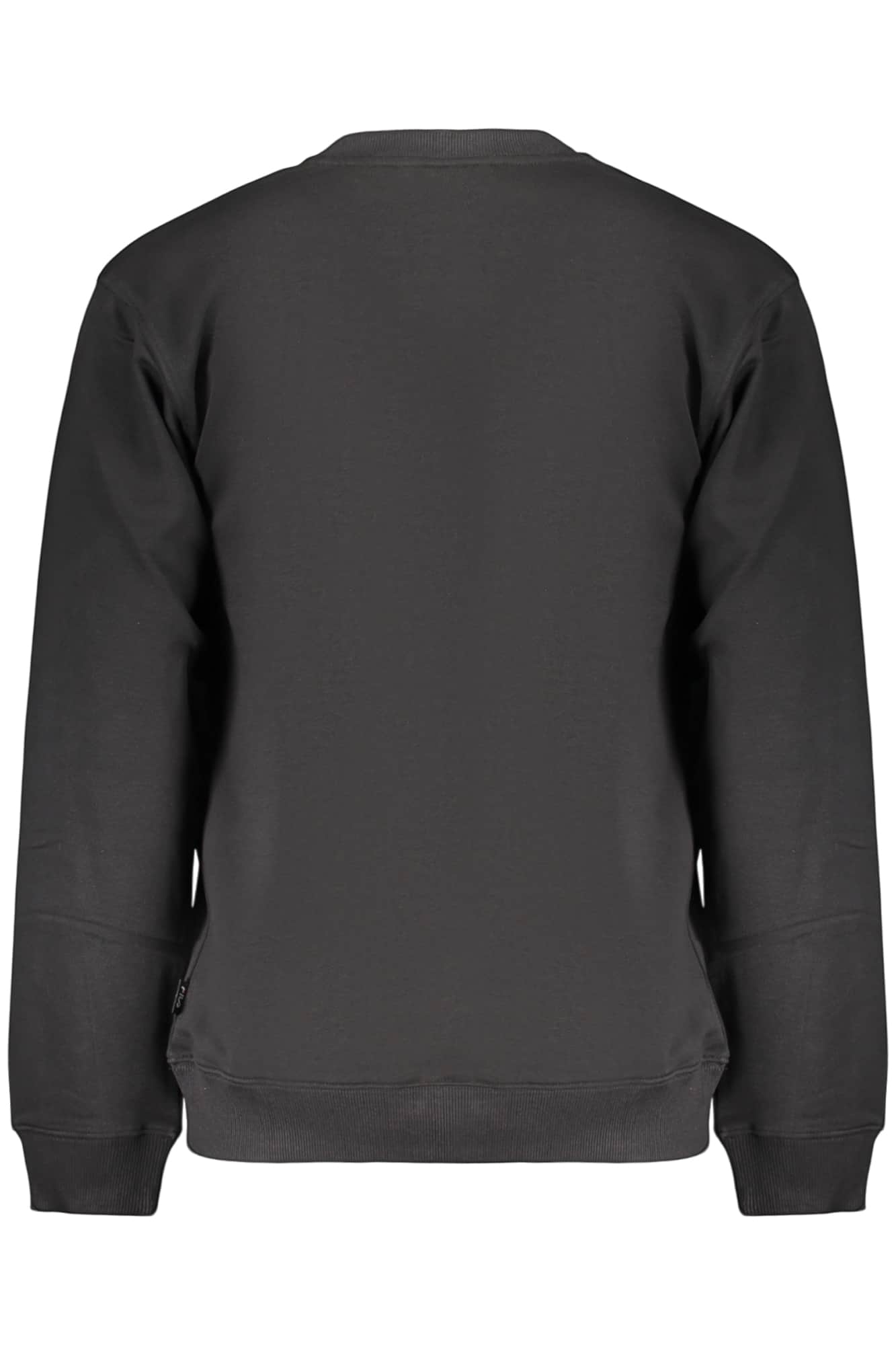 Fila hombre negro con cremallera sudadera
