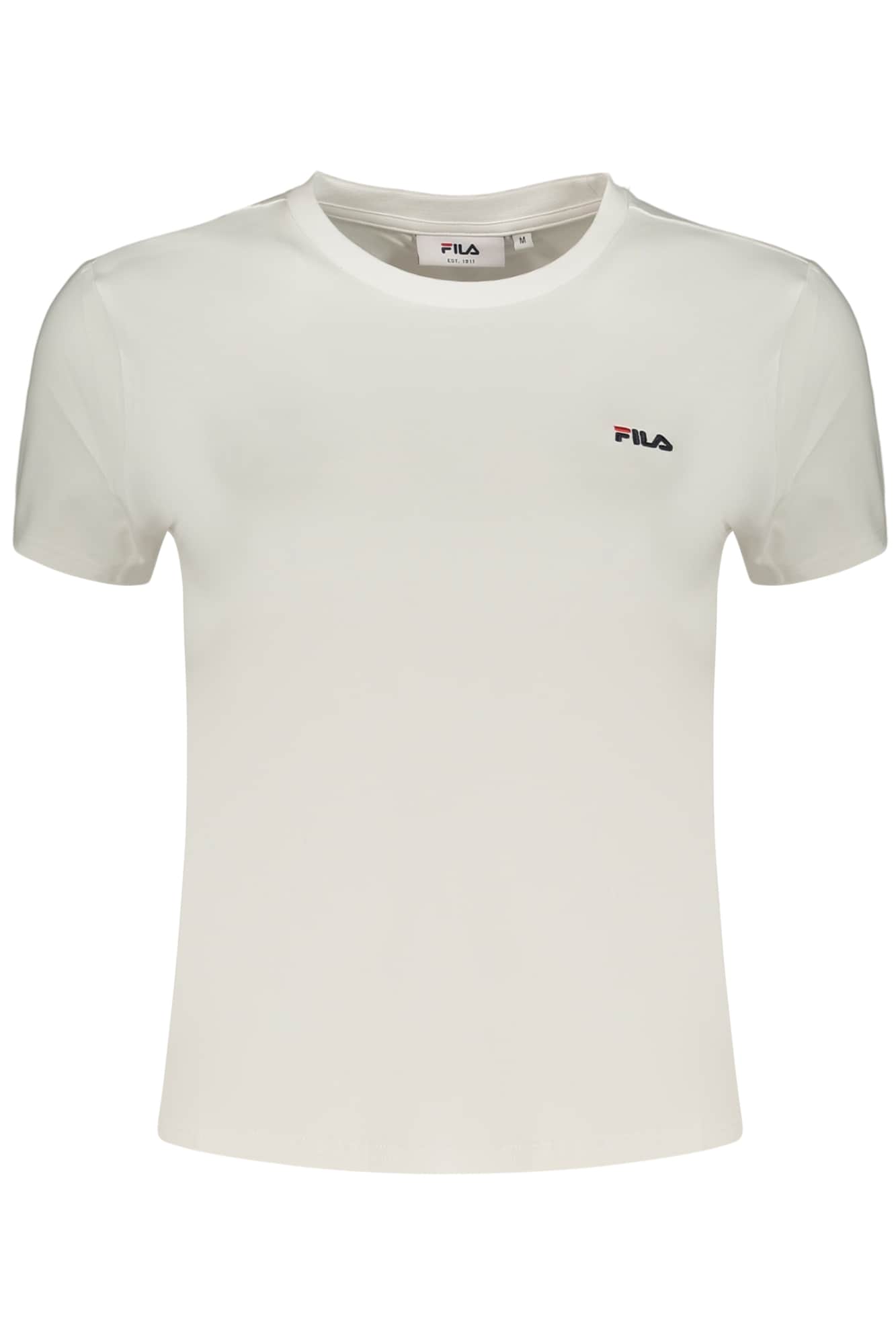 Fila mujer manga corta t-camisa negro