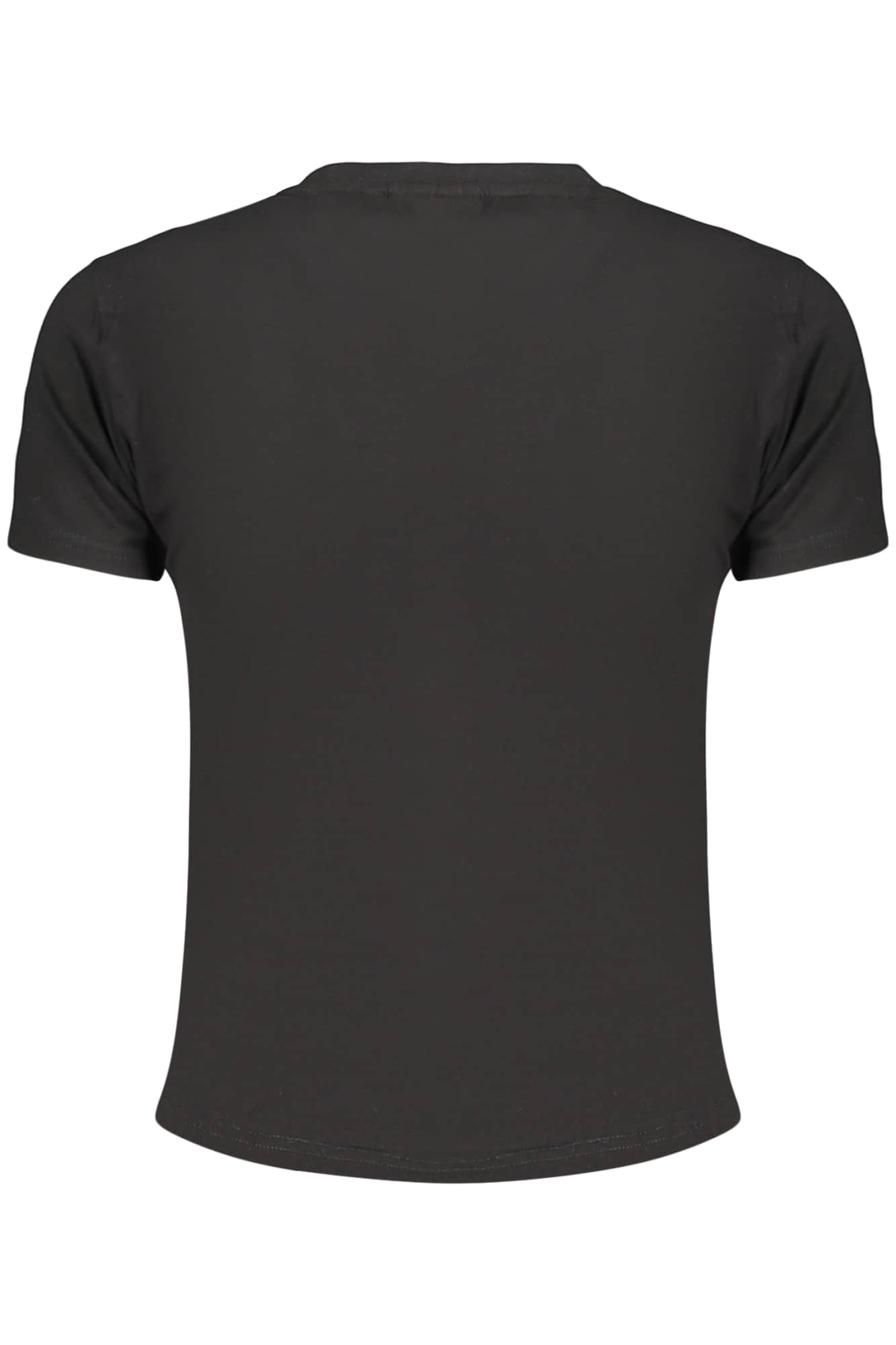 Fila mujer manga corta t-camisa negro