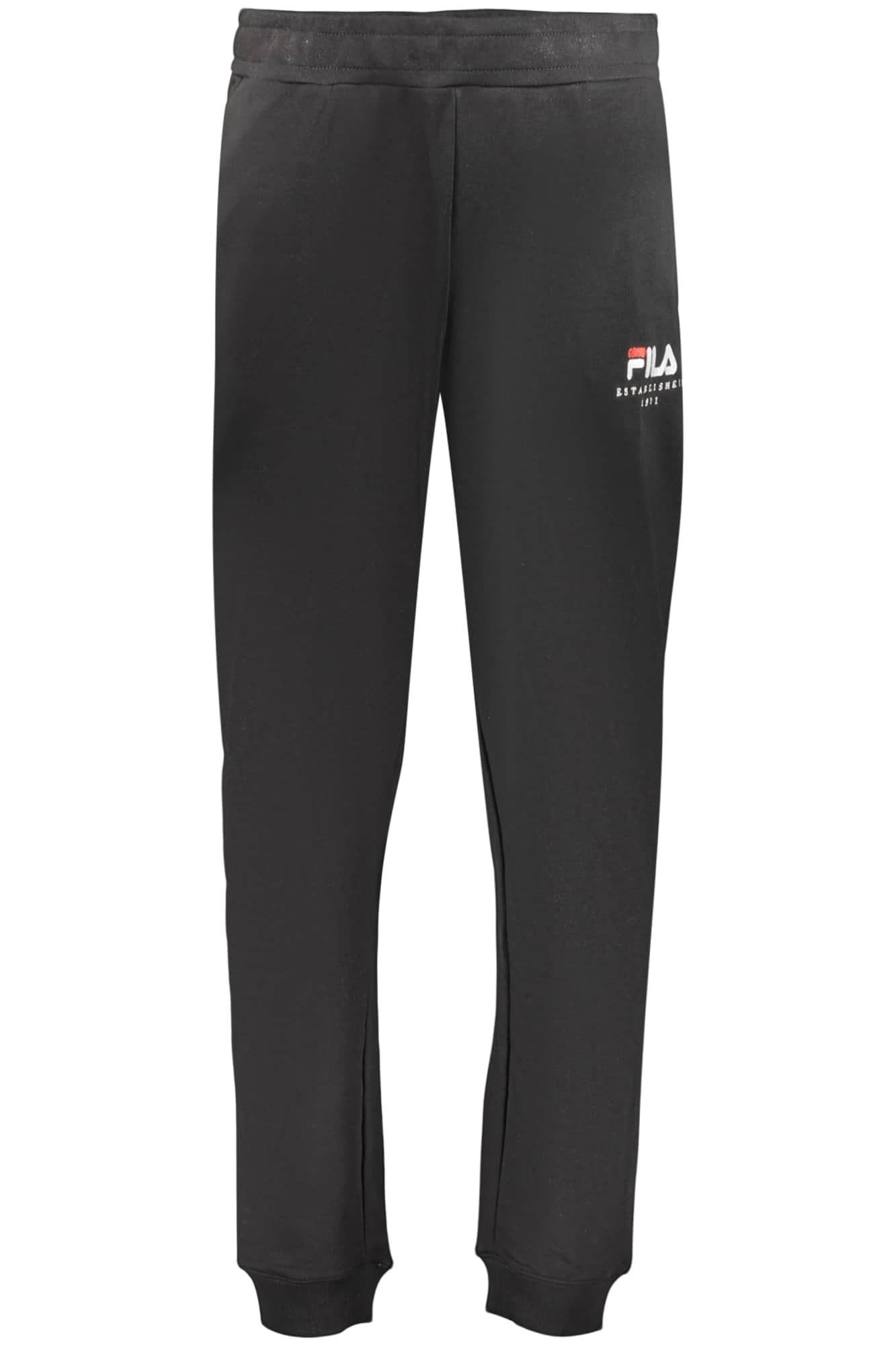 Fila hombre negro largo chándal pantalón