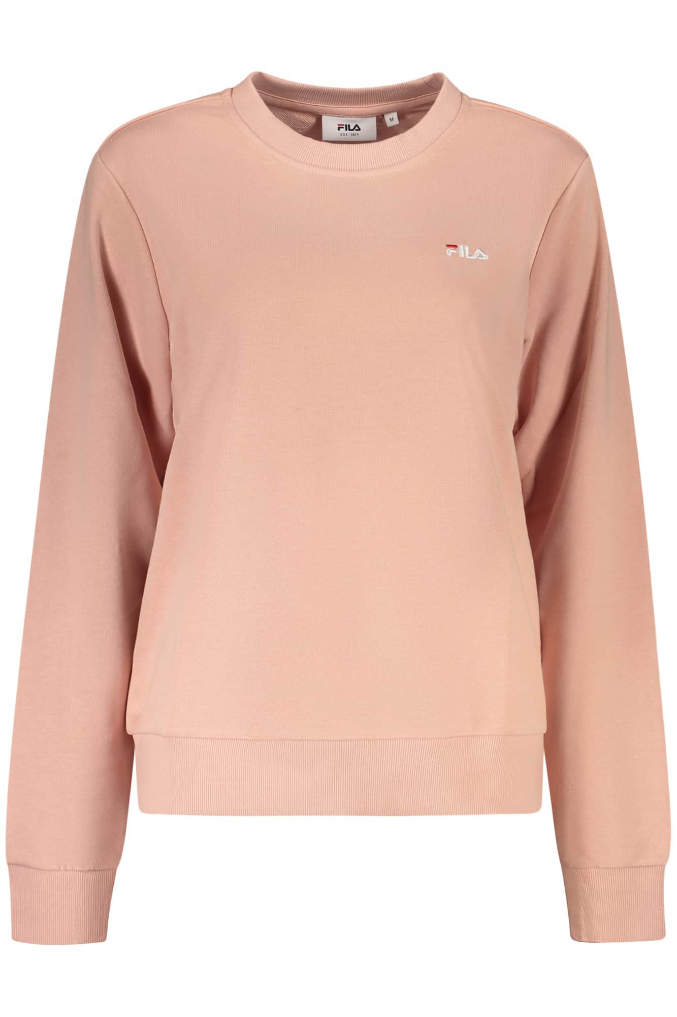 Fila mujer rosa con cremallera sudadera