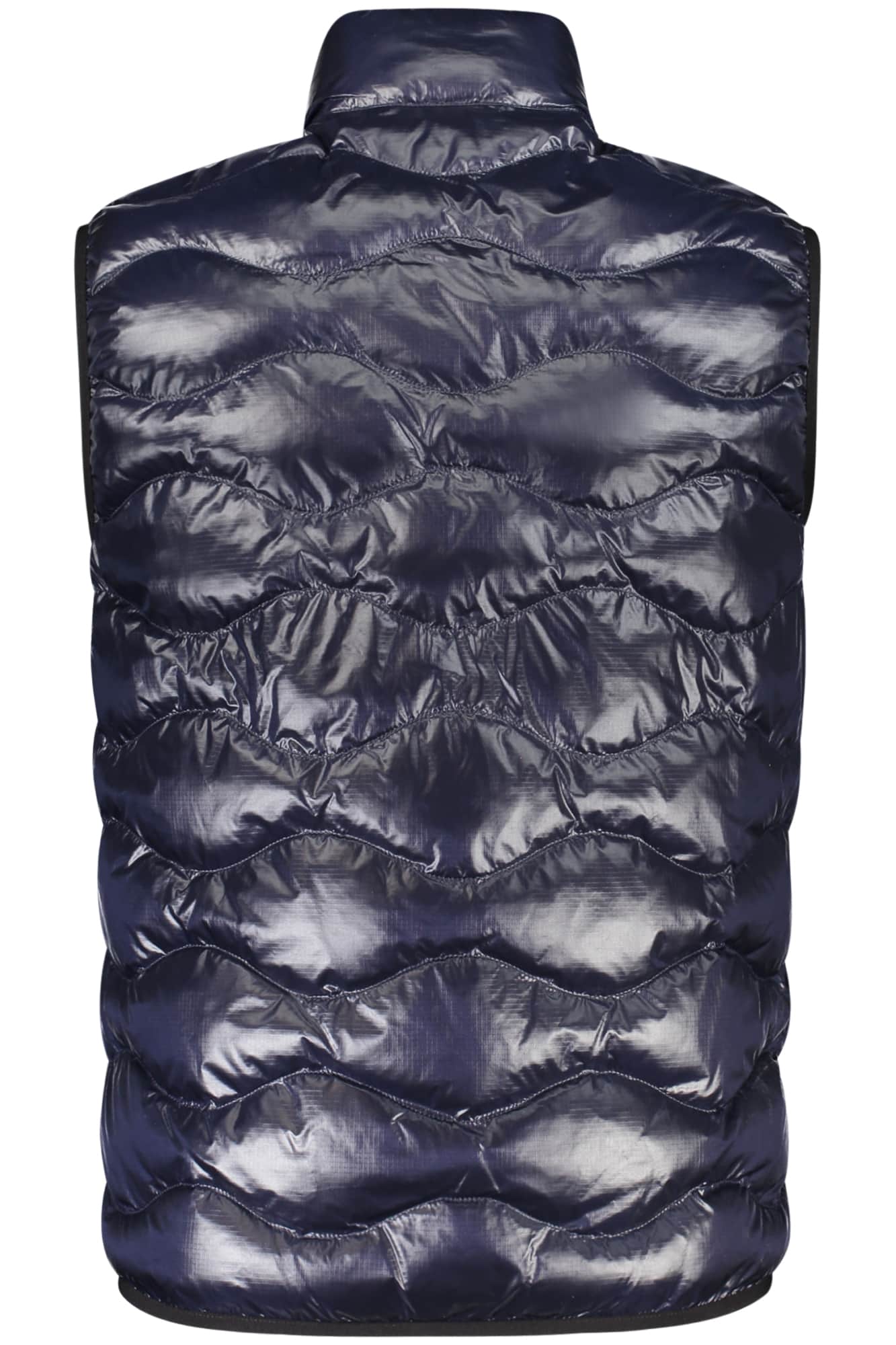 Blauer Apparel hombre negro sin mangas chaqueta