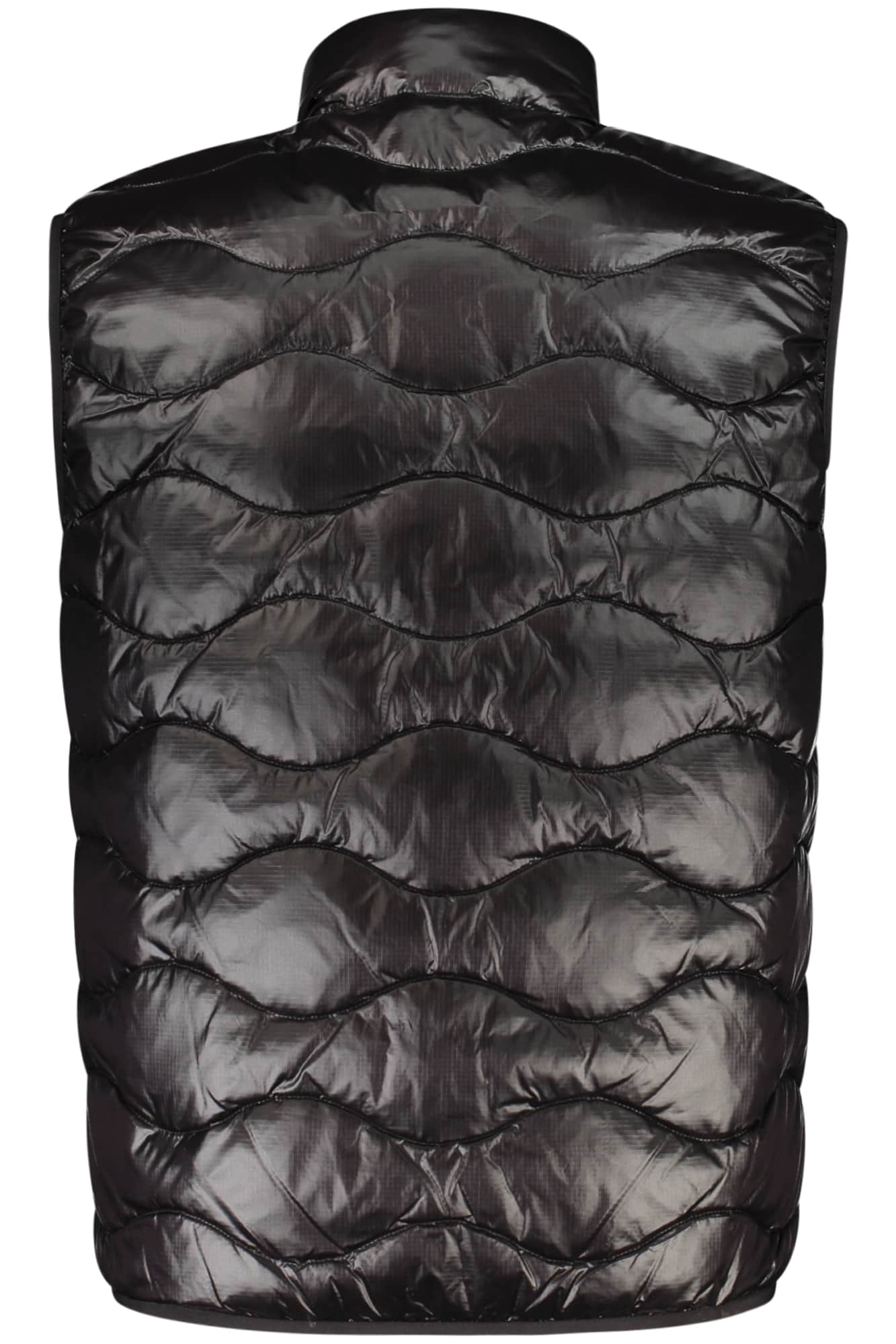 Blauer Apparel hombre negro sin mangas chaqueta