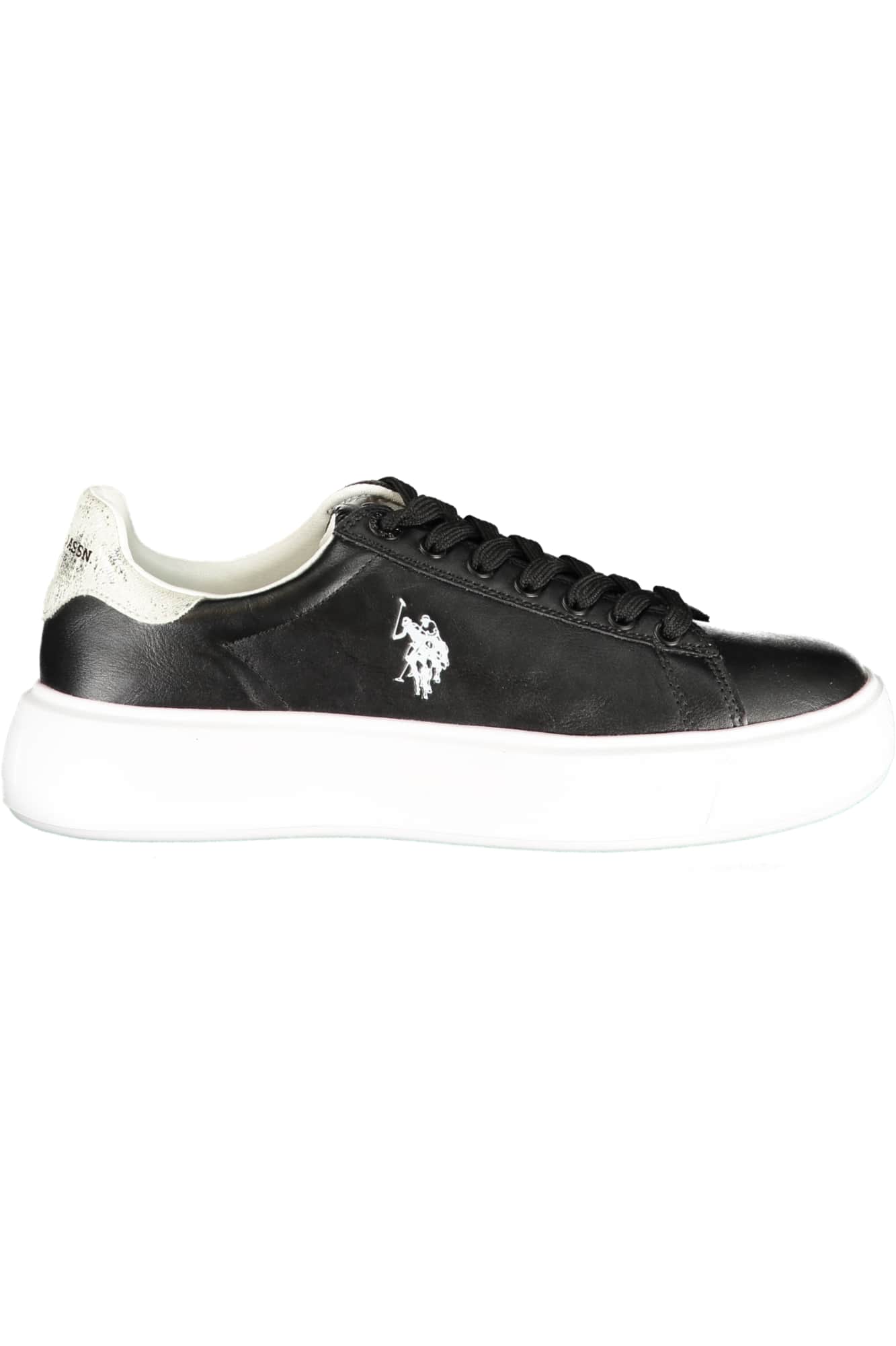 US Polo Assn. mujer negro zapatillas deportivas