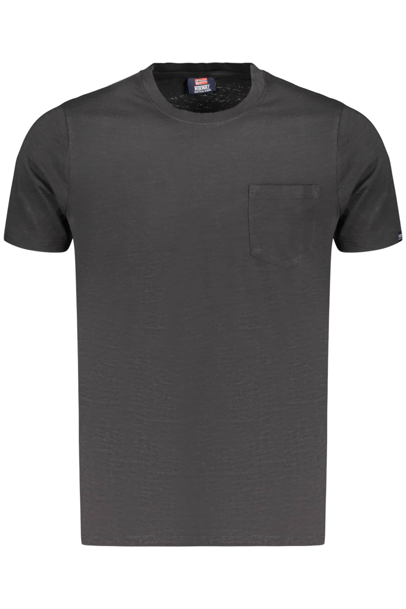 Norway 1963 hombre manga corta t-camisa azul