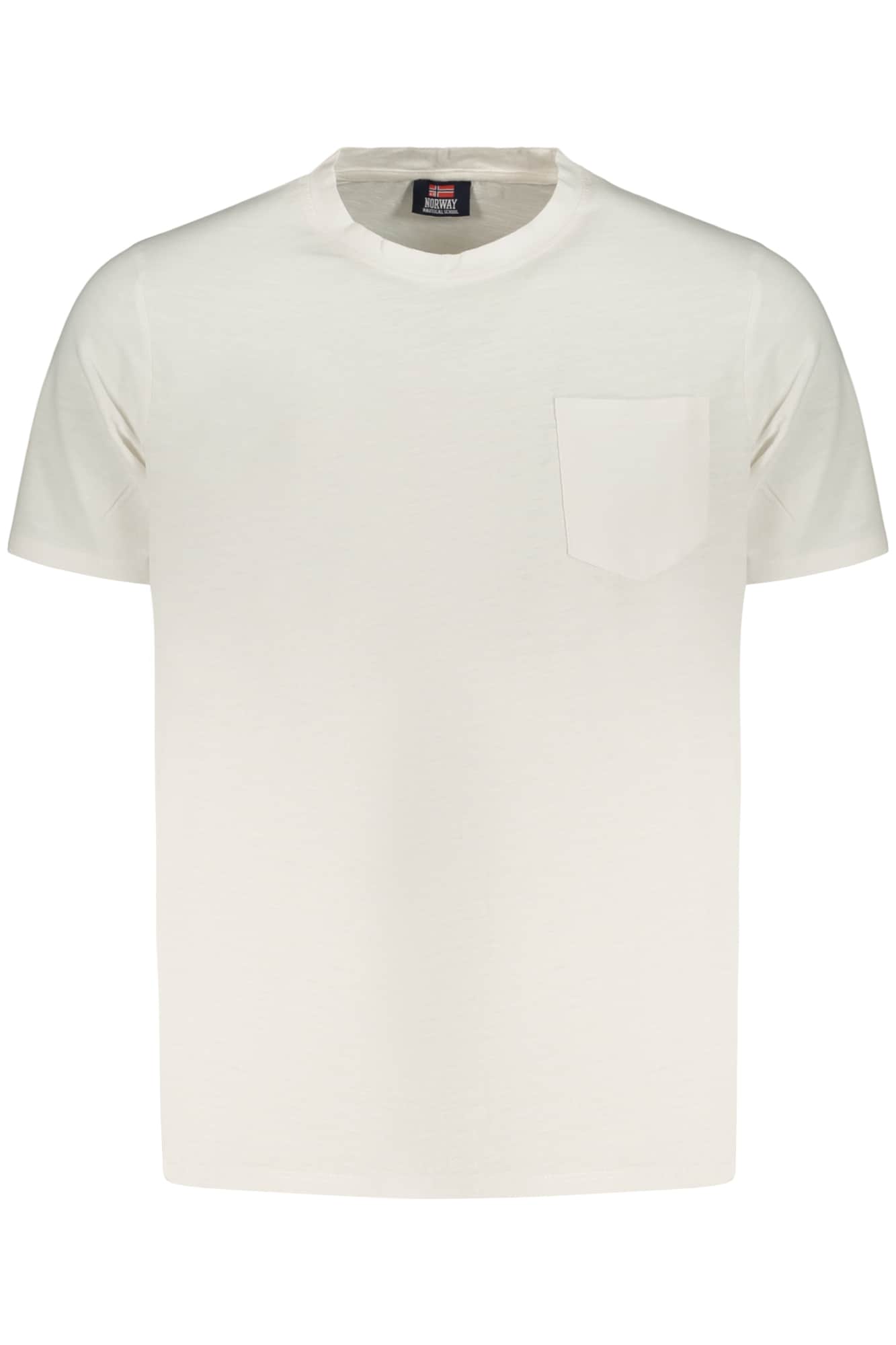 Norway 1963 hombre manga corta t-camisa azul