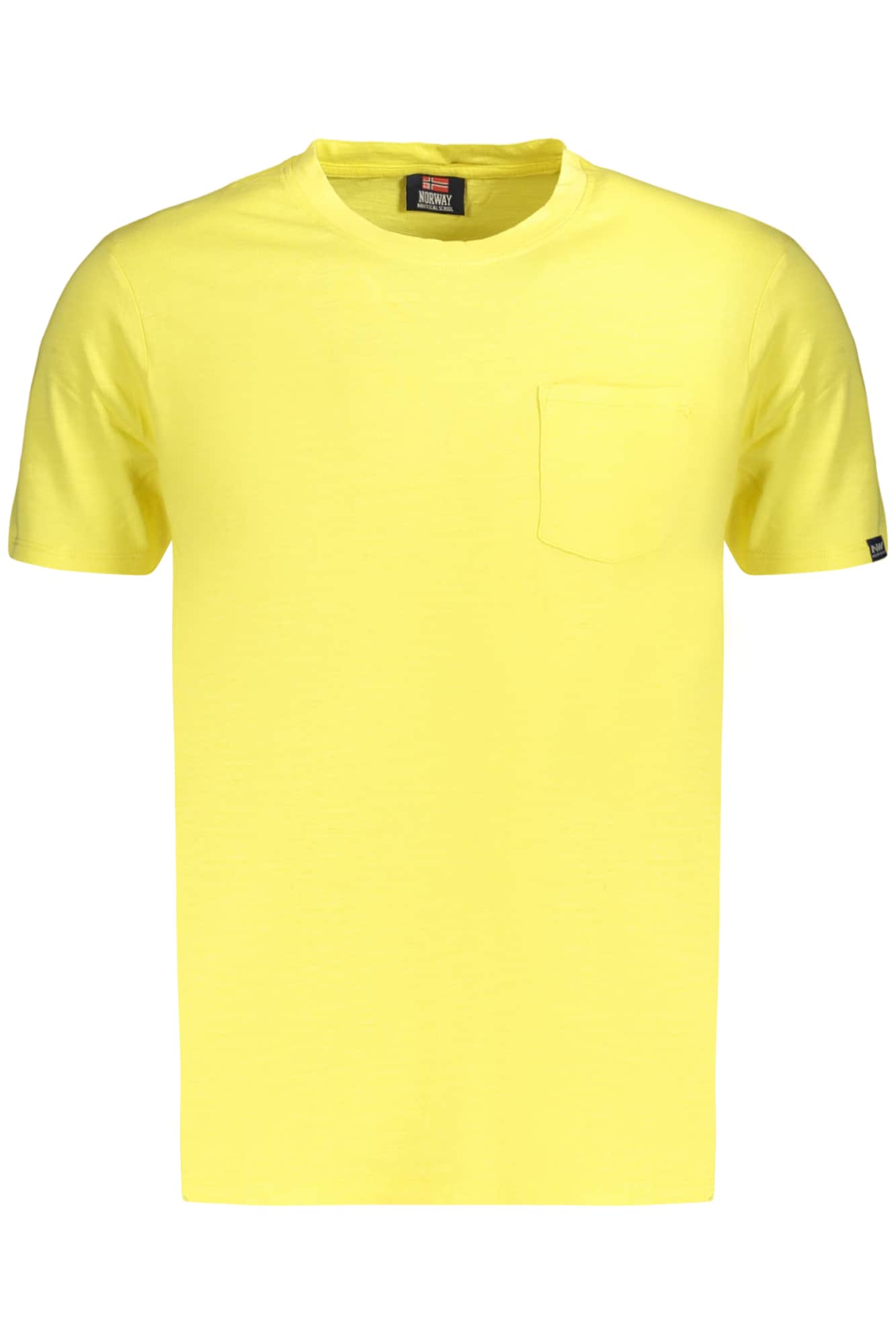 Norway 1963 hombre manga corta t-camisa azul